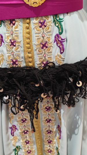 hzam ✨ Mouzoune 2 mètres – Ceinture de danse marocaine ✨