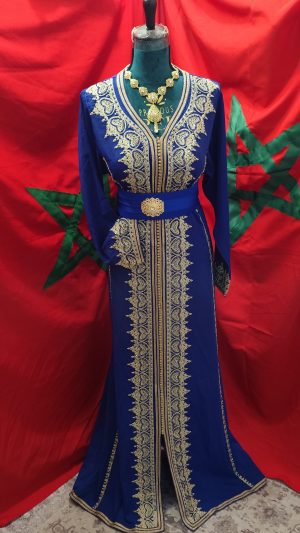 caftan marocain porté une fois