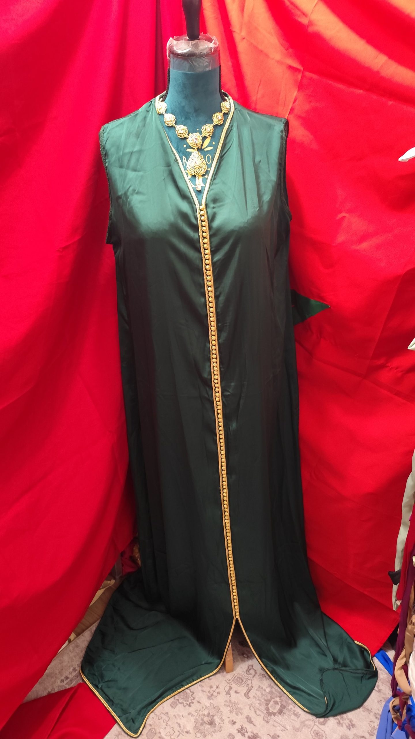caftan marocain neuf avec ceinture – Image 6