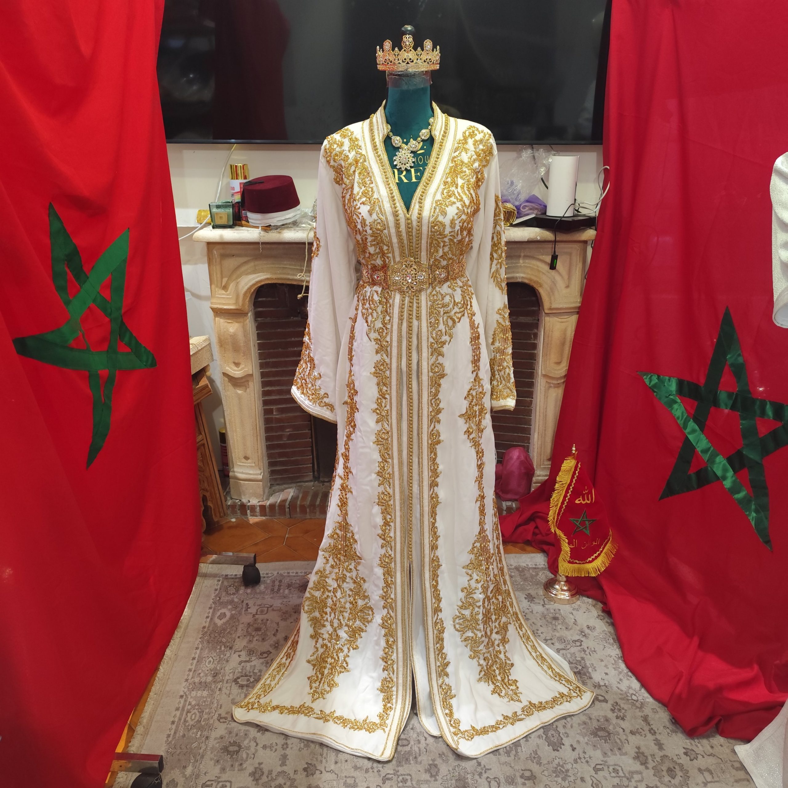 caftan marocain neuf doublé – Image 14