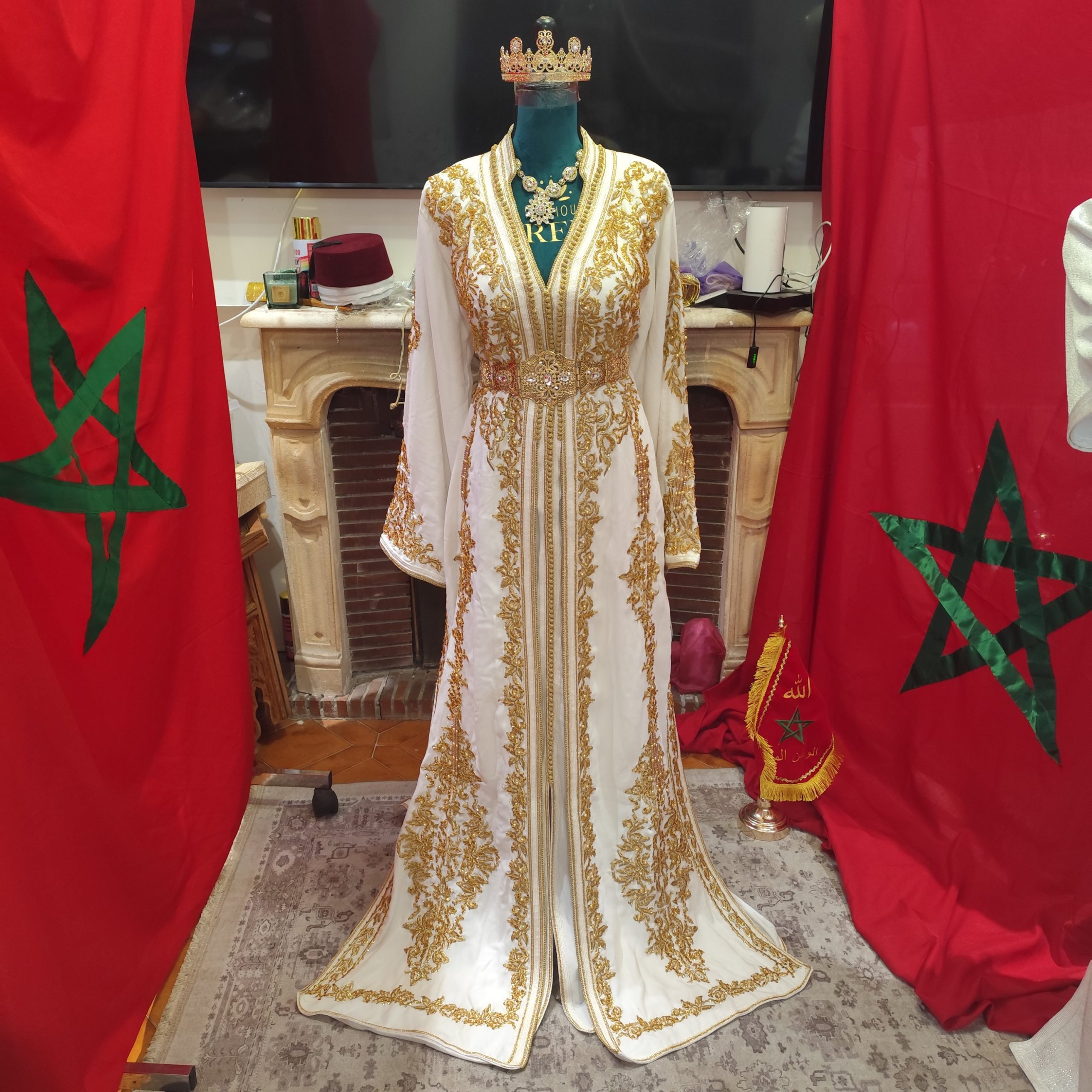 caftan marocain neuf doublé