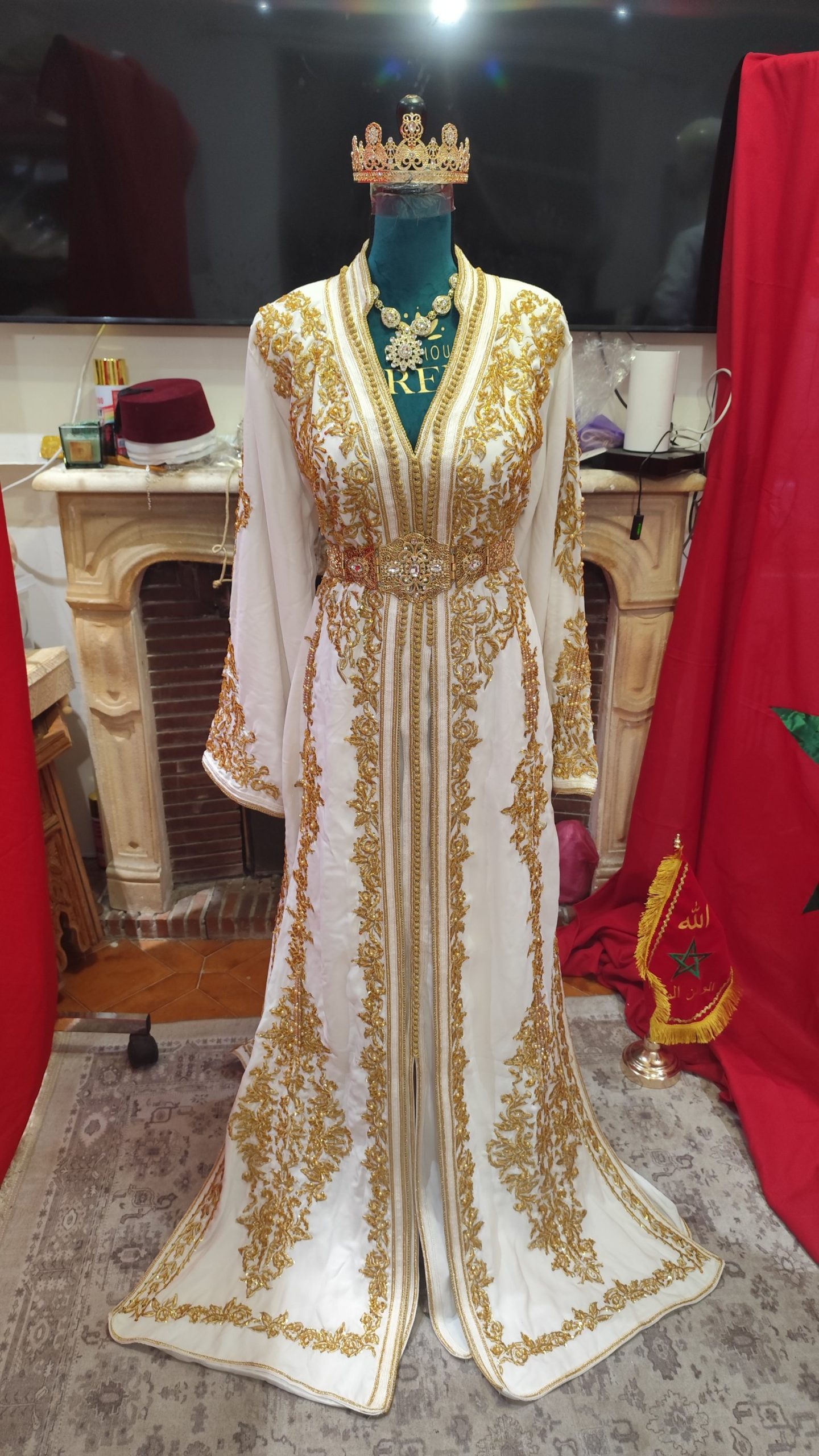 caftan marocain neuf doublé – Image 11