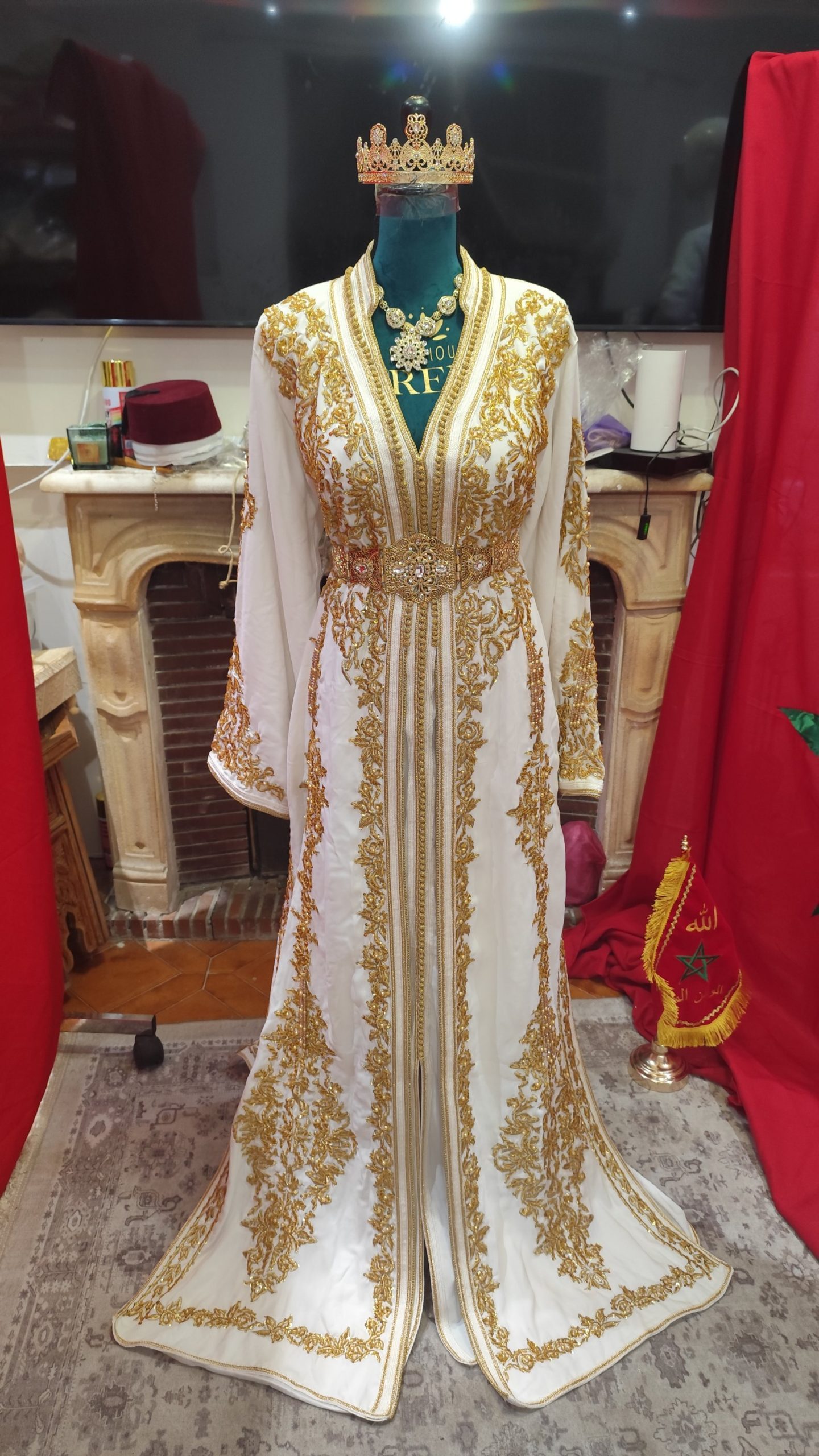 caftan marocain neuf doublé – Image 8