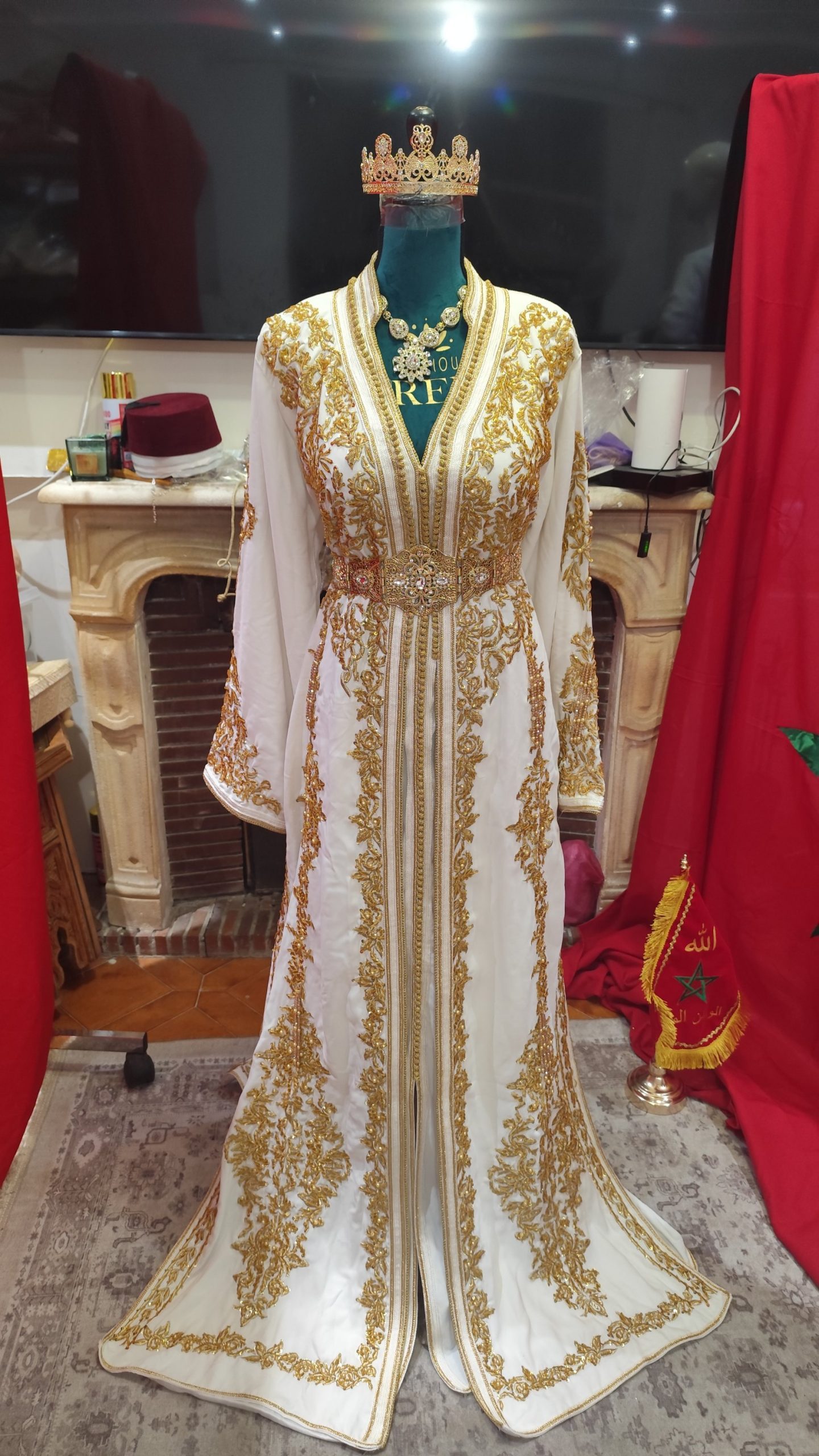 caftan marocain neuf doublé – Image 4