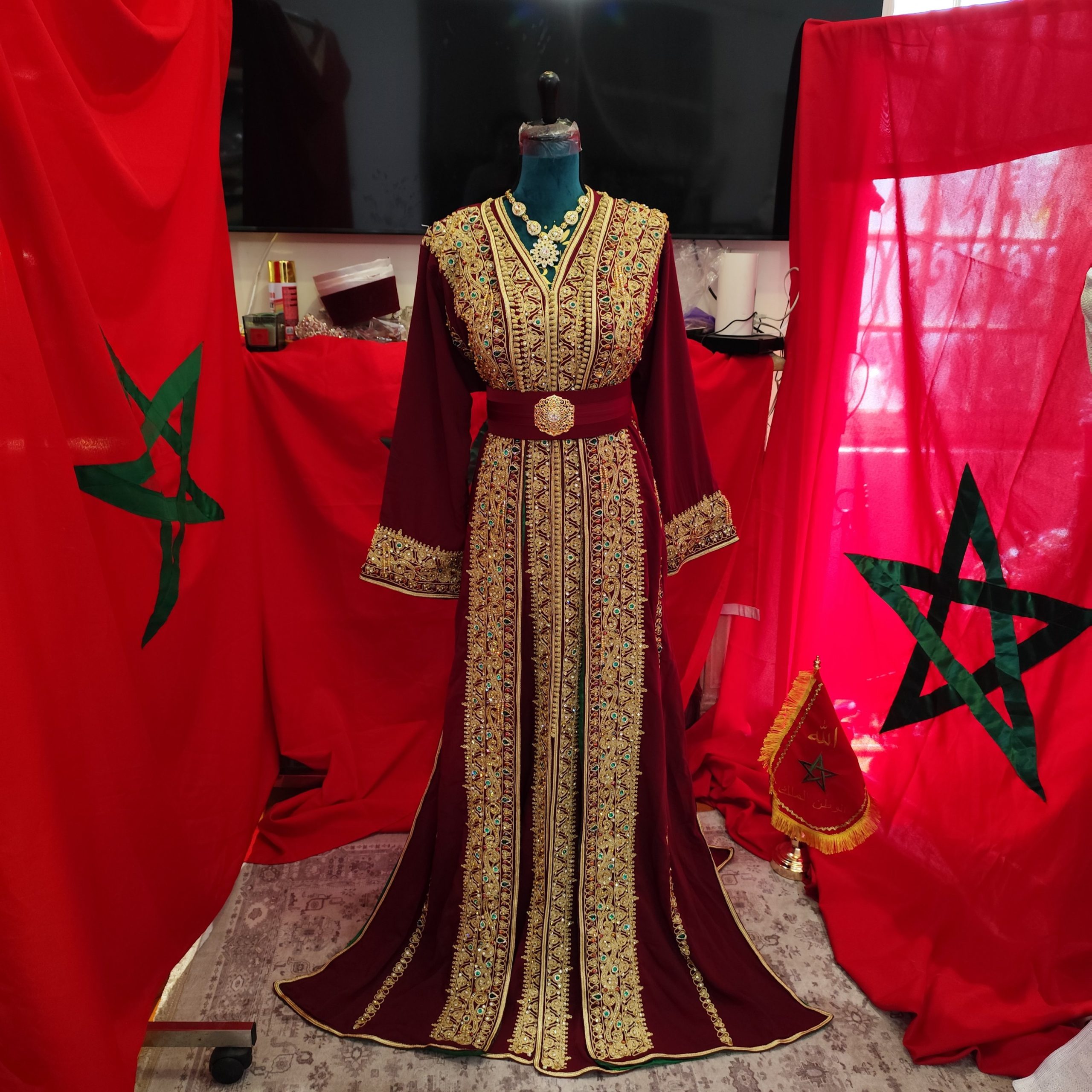 caftan marocain neuf doublé – Image 2