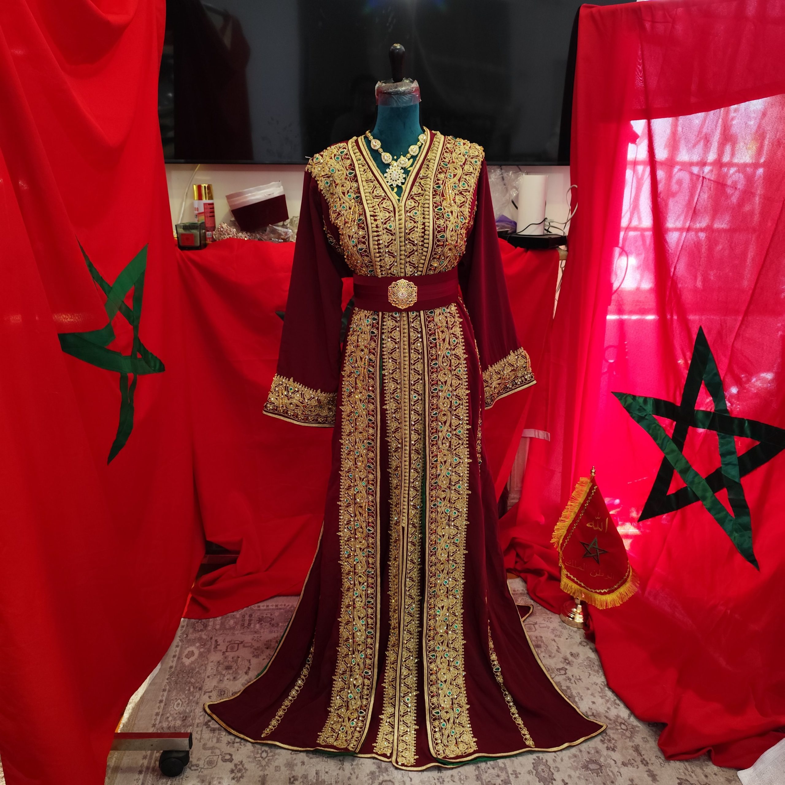 caftan marocain neuf doublé – Image 8