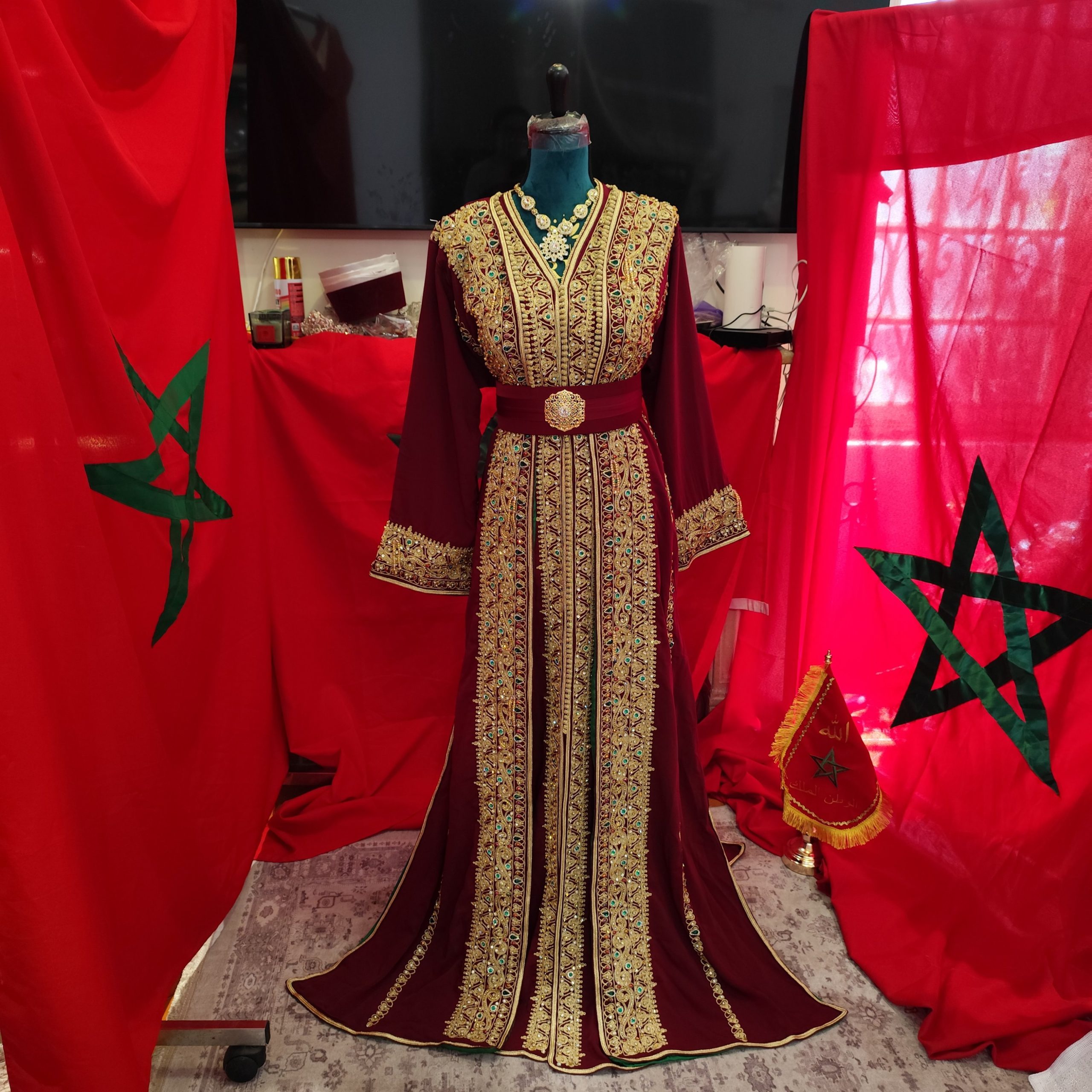 caftan marocain neuf doublé