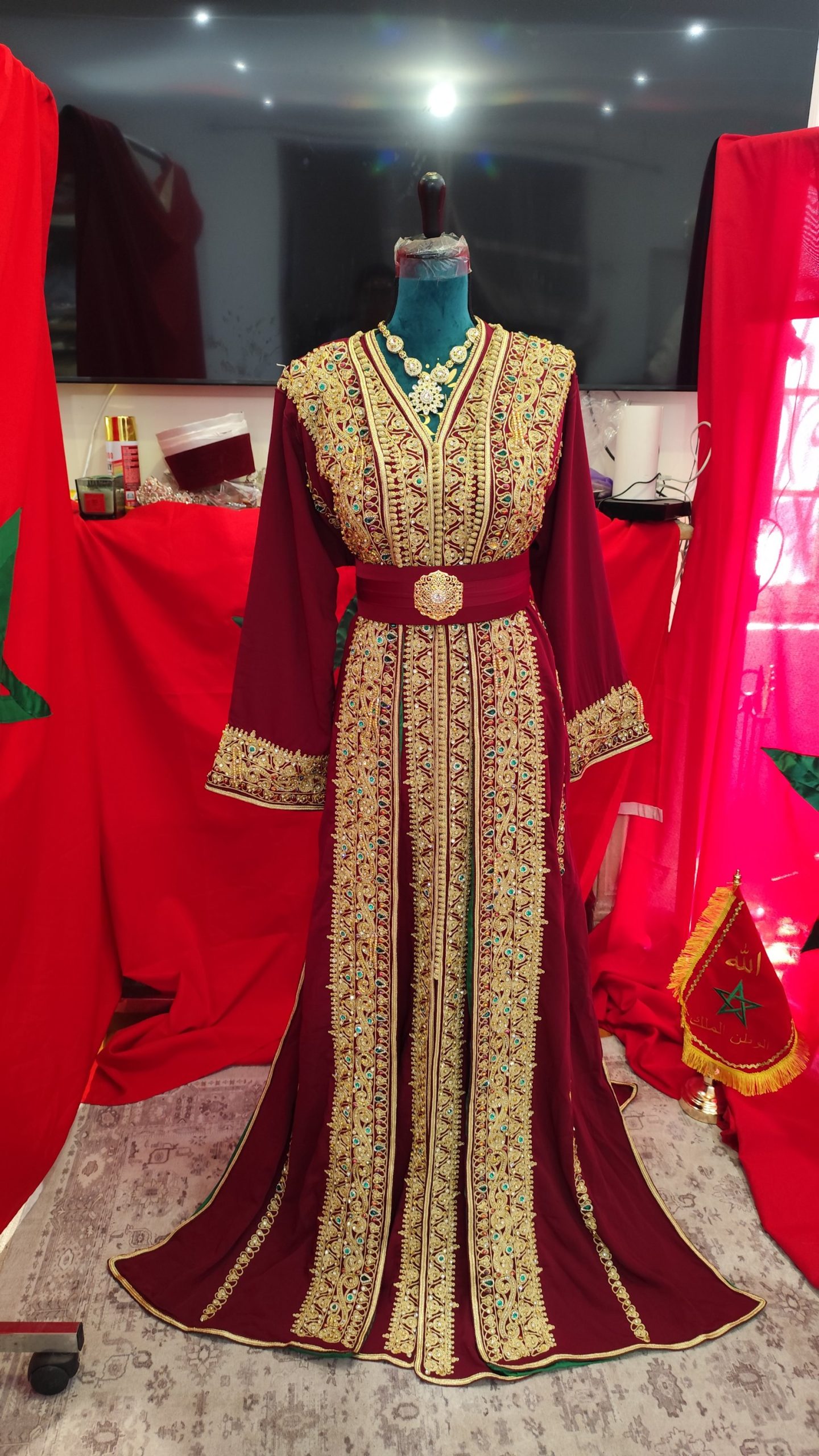 caftan marocain neuf doublé – Image 7