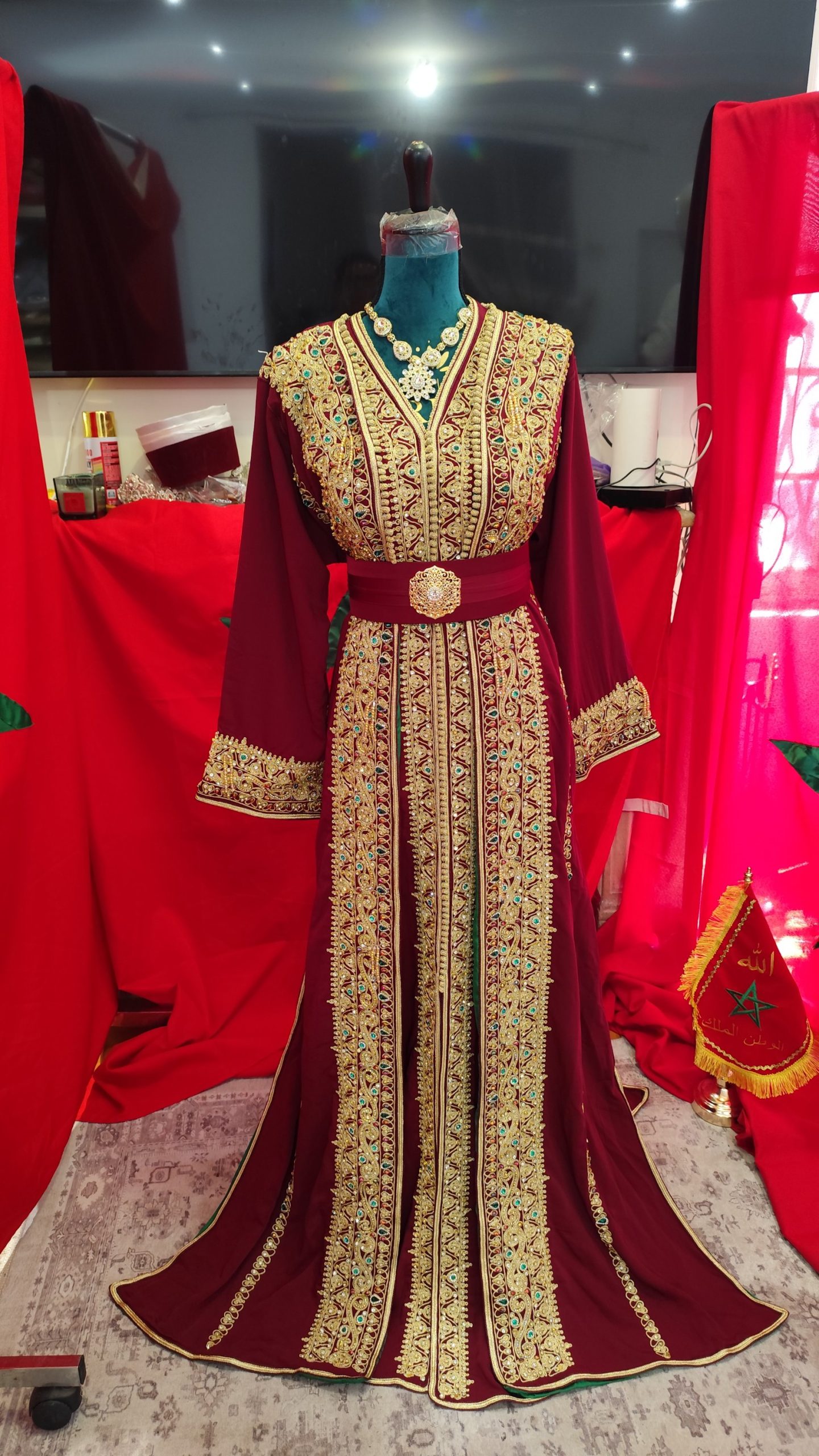 caftan marocain neuf doublé – Image 10