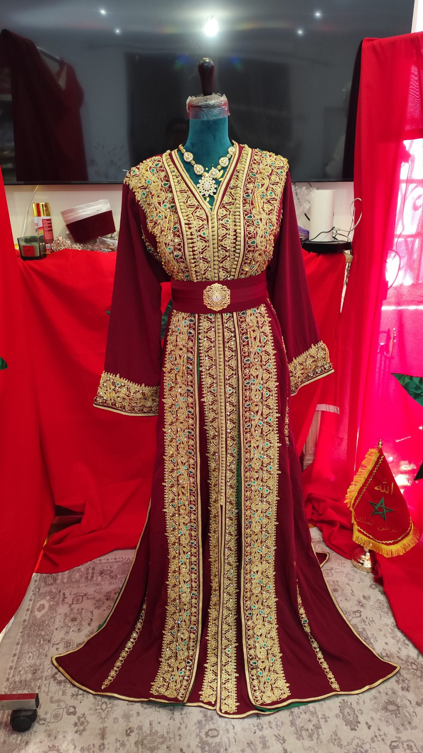 caftan marocain neuf doublé – Image 9