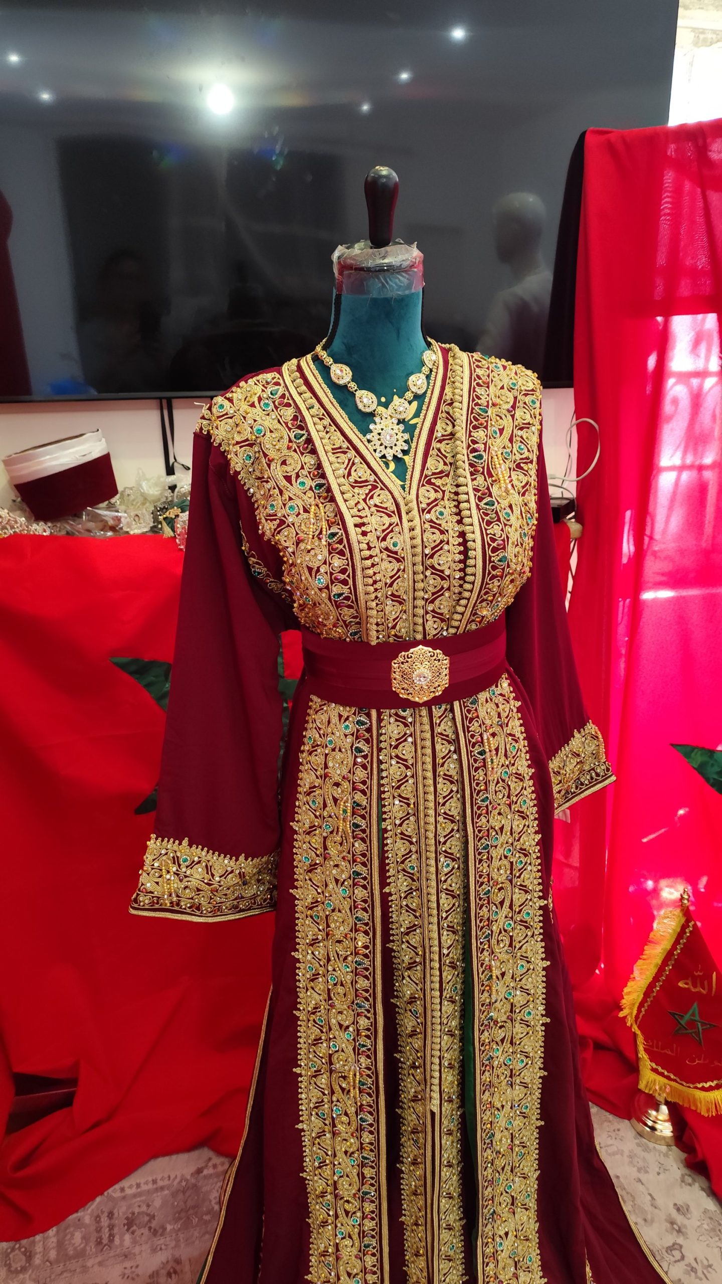 caftan marocain neuf doublé – Image 4