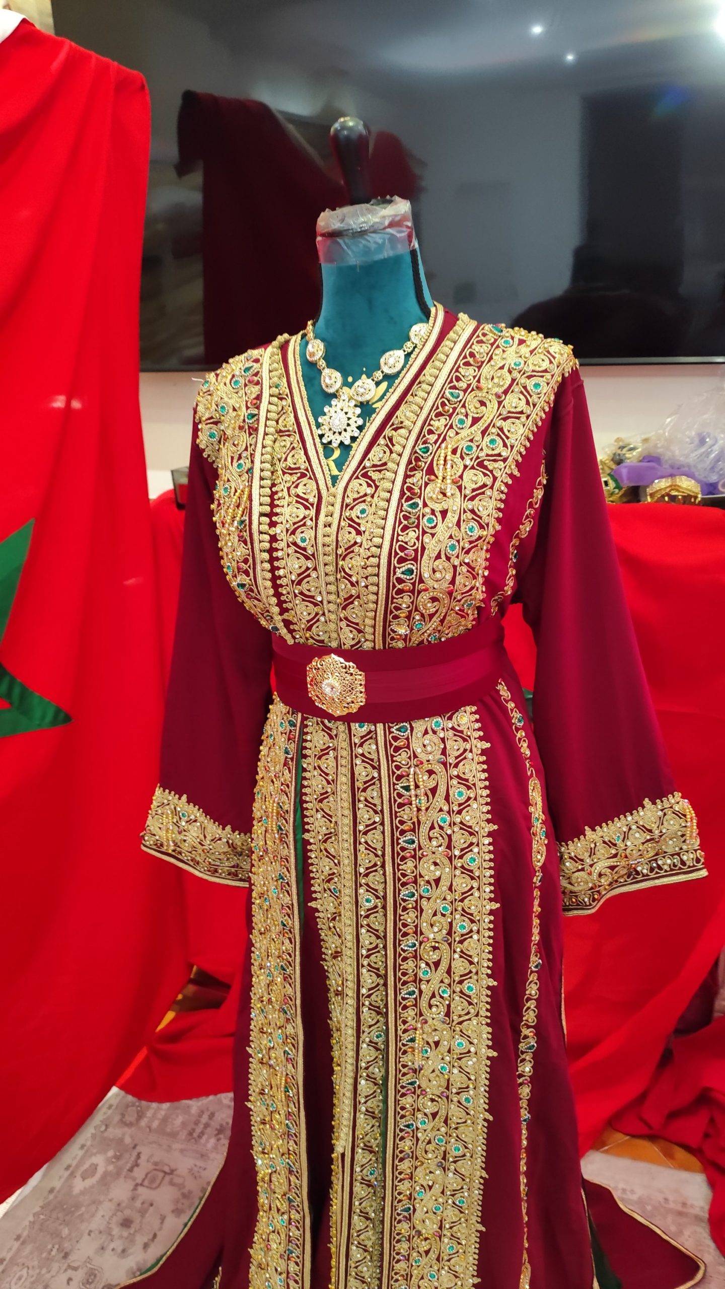 caftan marocain neuf doublé – Image 5