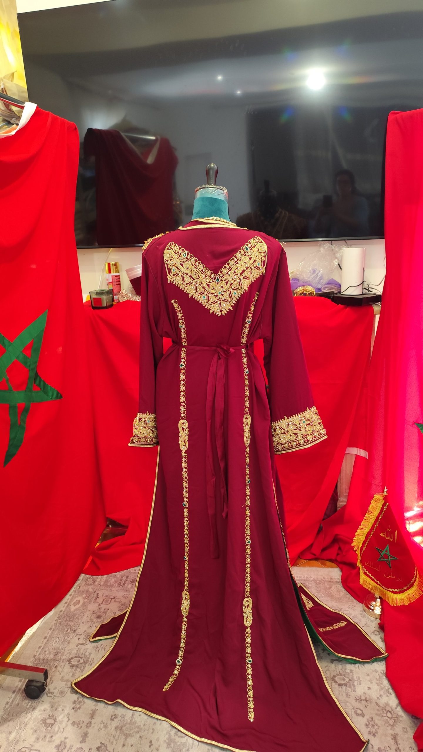 caftan marocain neuf doublé – Image 6