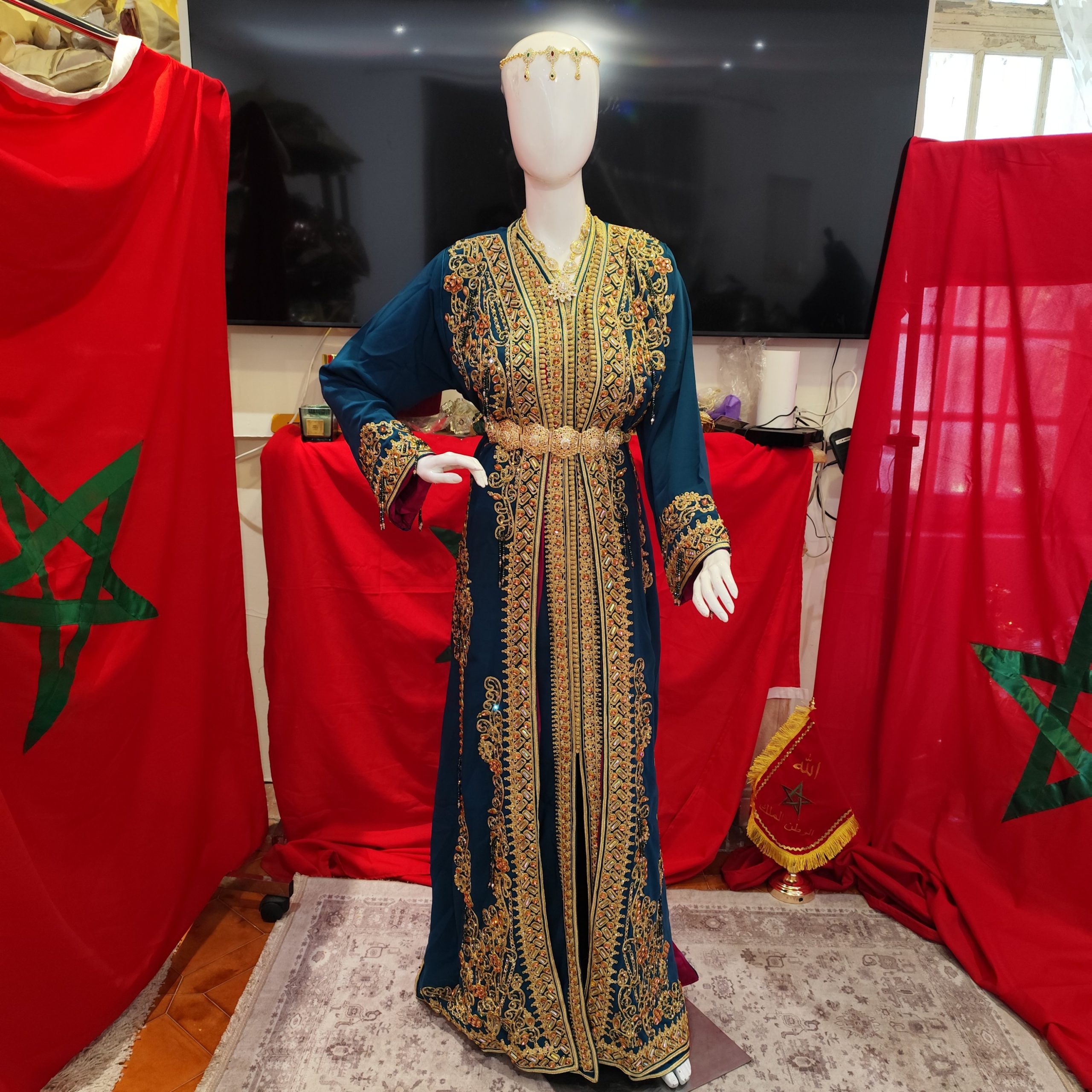 caftan marocain neuf doublé