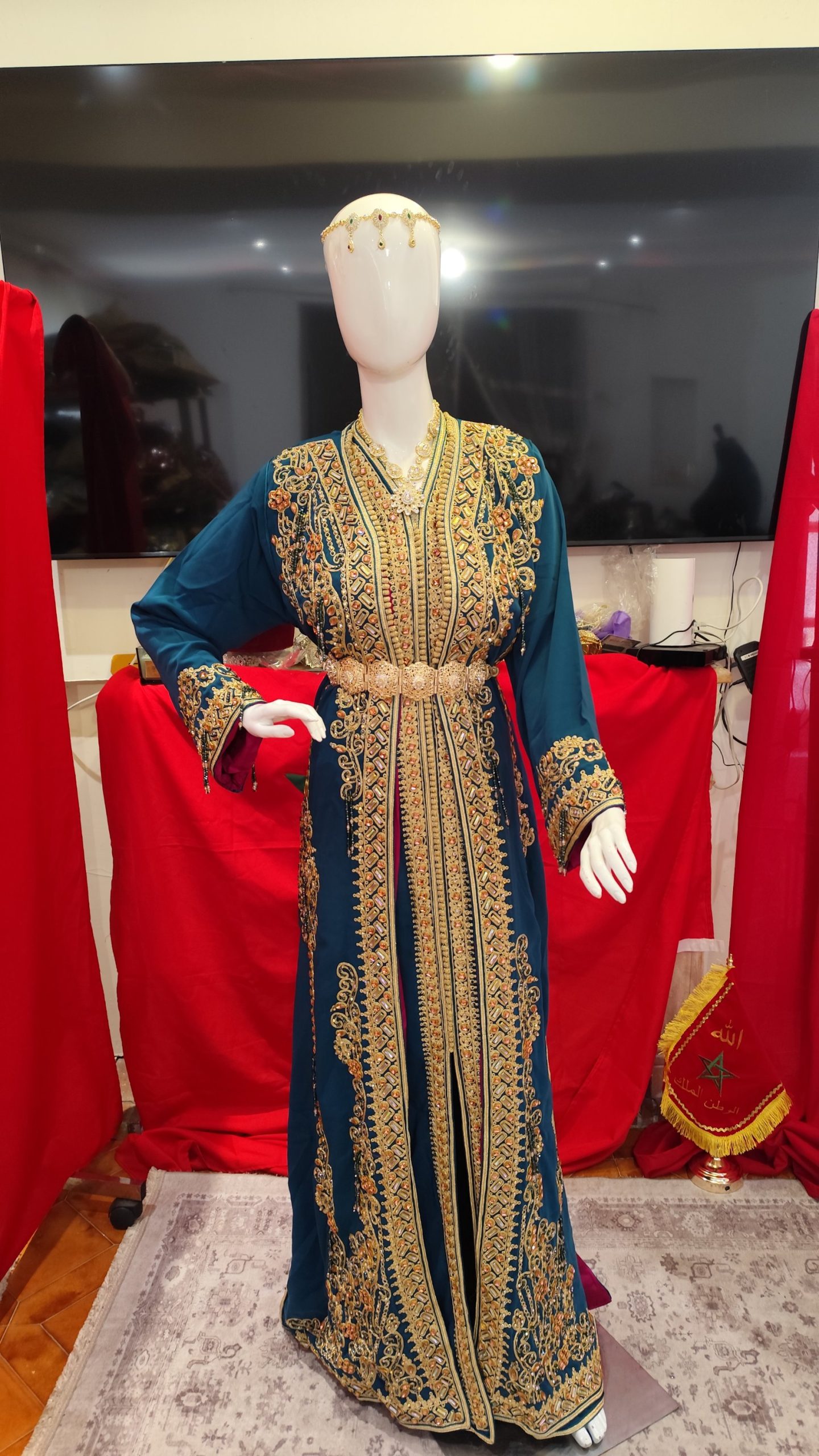 caftan marocain neuf doublé – Image 4