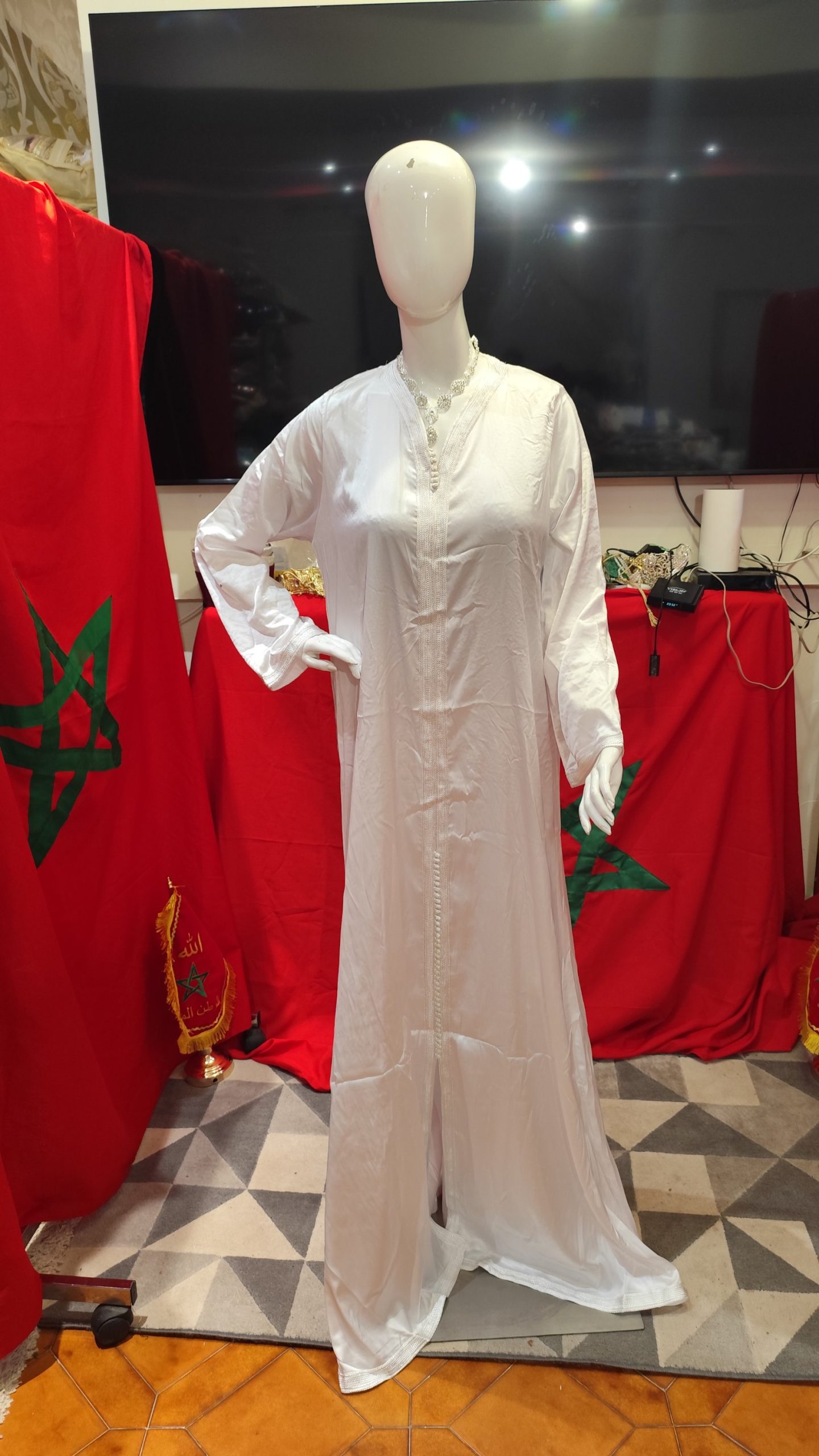 caftan marocain neuf avec ceinture – Image 4