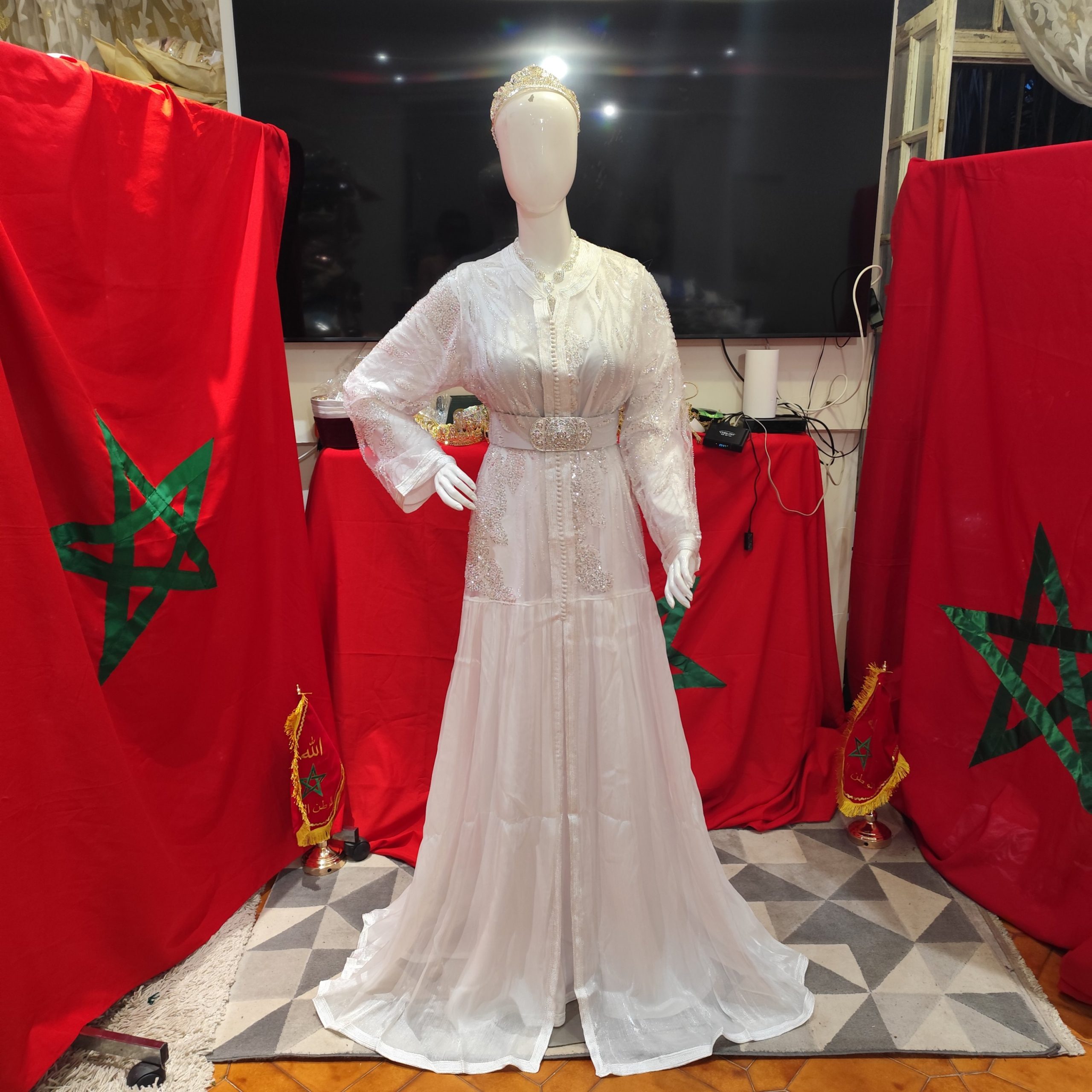 caftan marocain neuf avec ceinture – Image 19