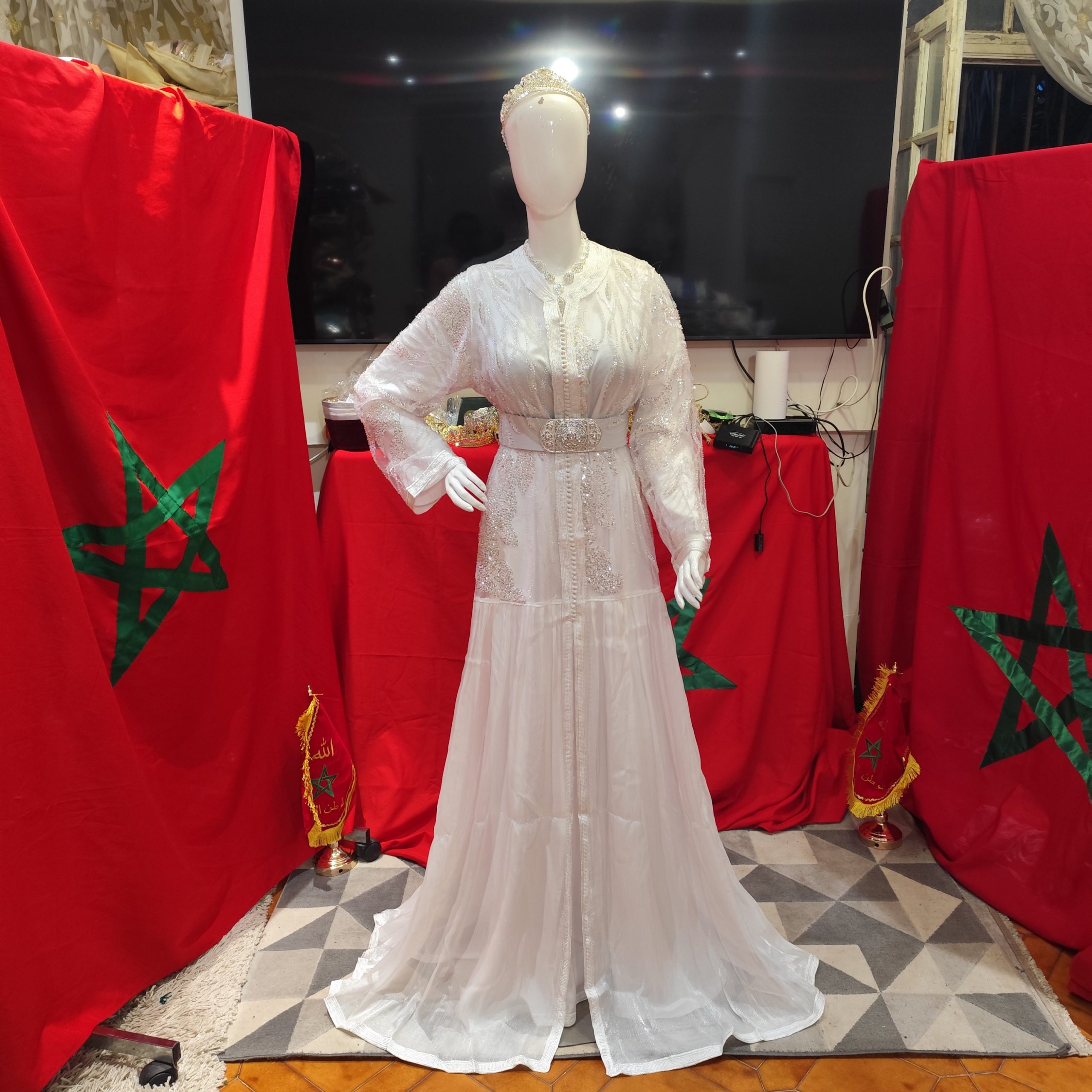caftan marocain neuf avec ceinture – Image 13