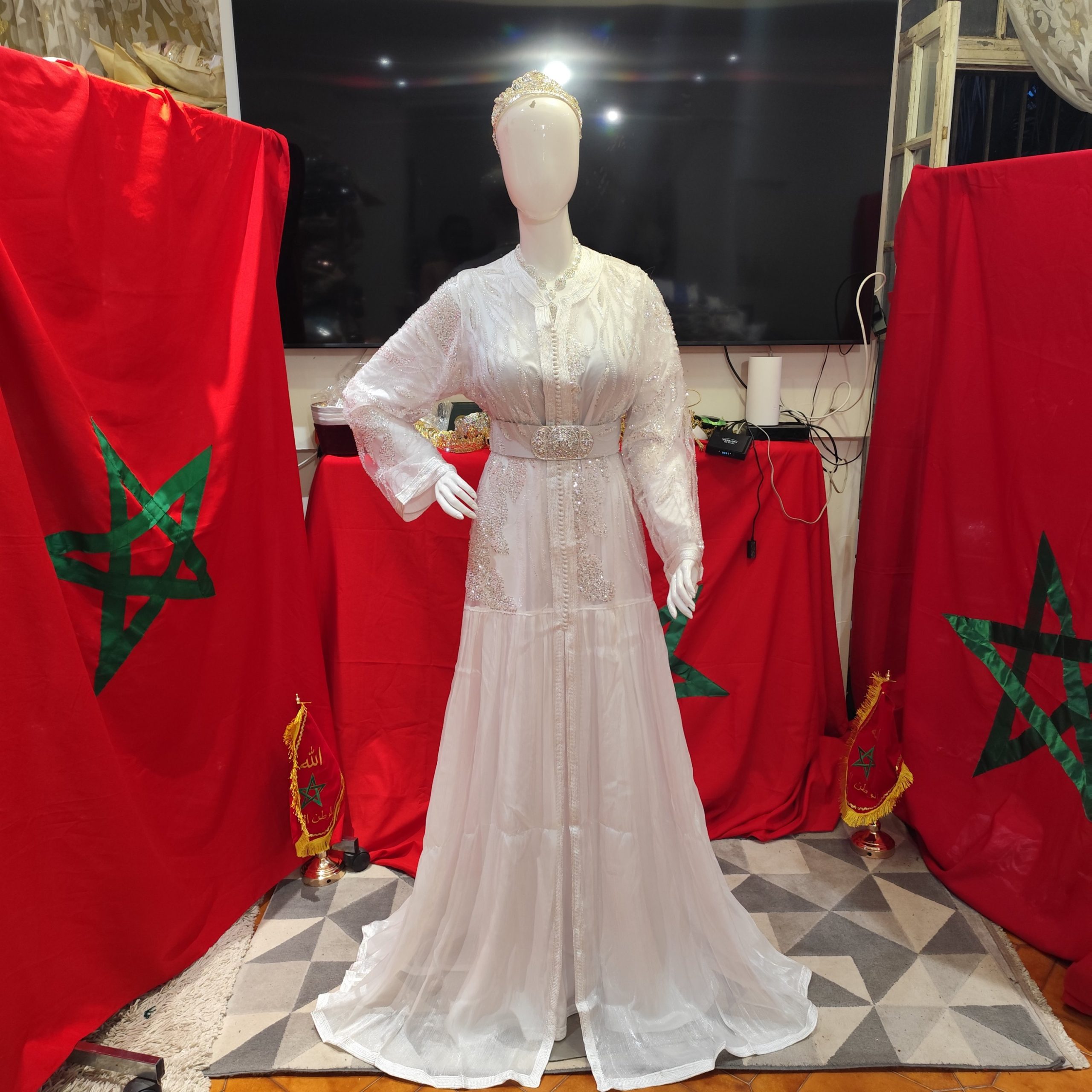 caftan marocain neuf avec ceinture – Image 17