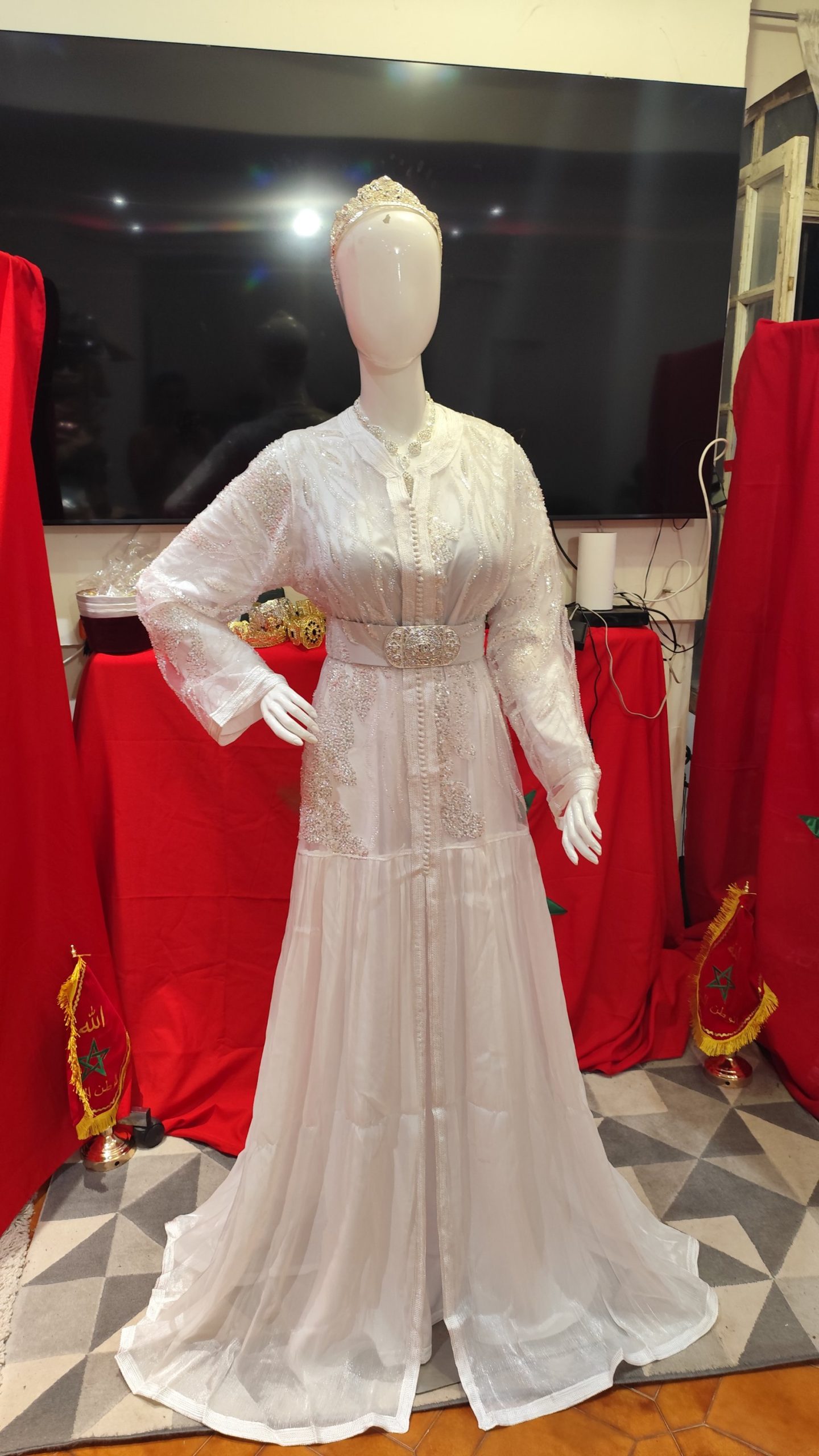 caftan marocain neuf avec ceinture – Image 20