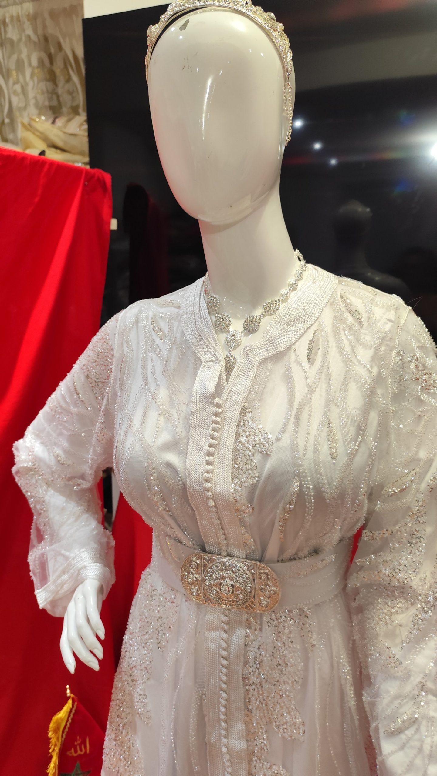 caftan marocain neuf avec ceinture – Image 10