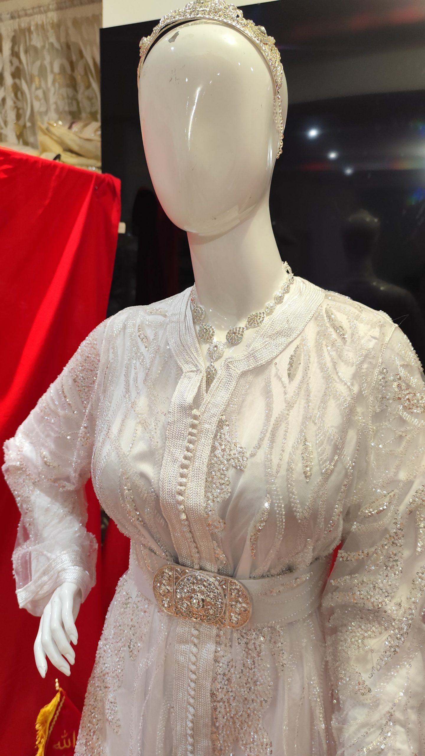 caftan marocain neuf avec ceinture – Image 8
