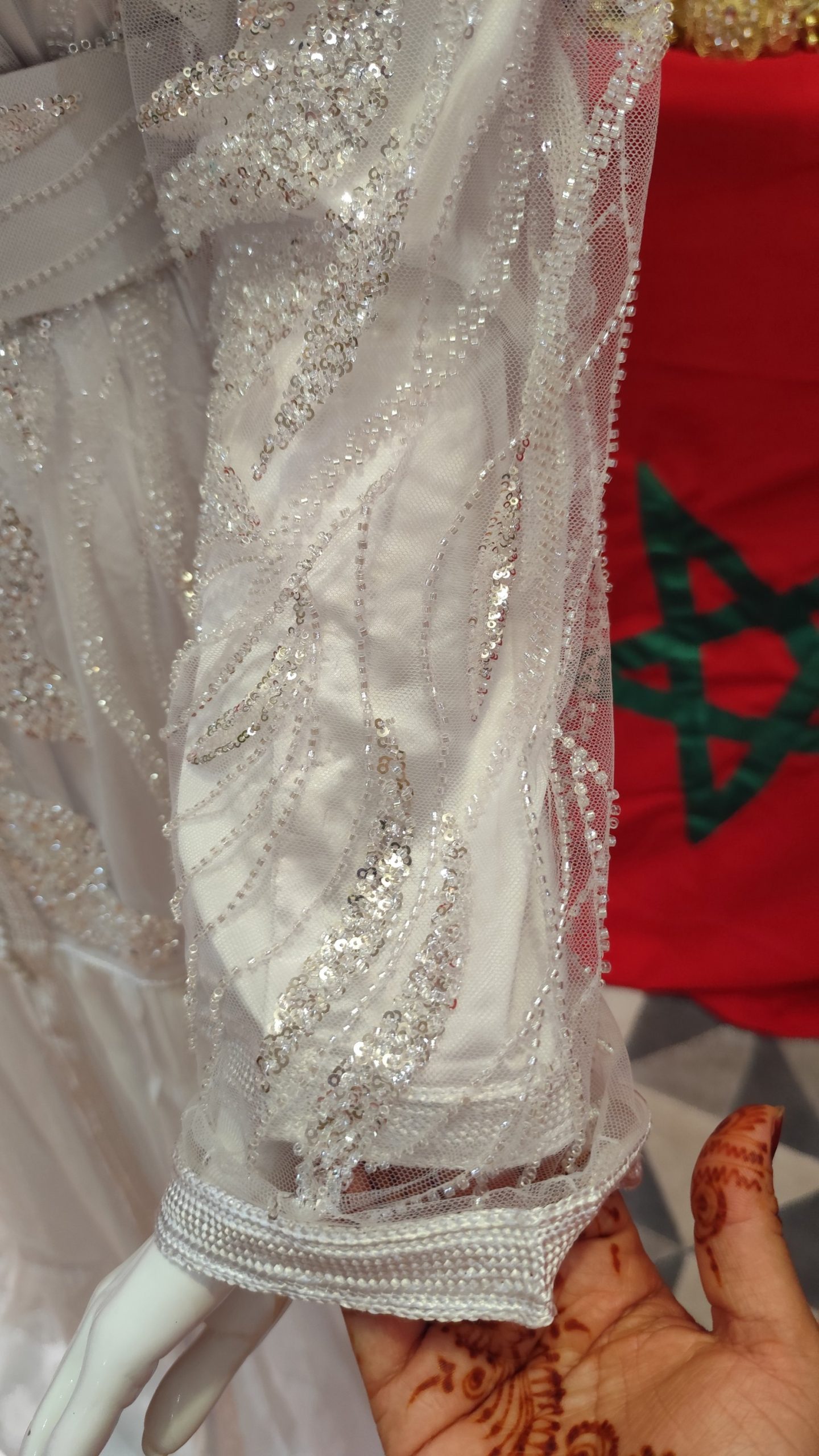 caftan marocain neuf avec ceinture – Image 12