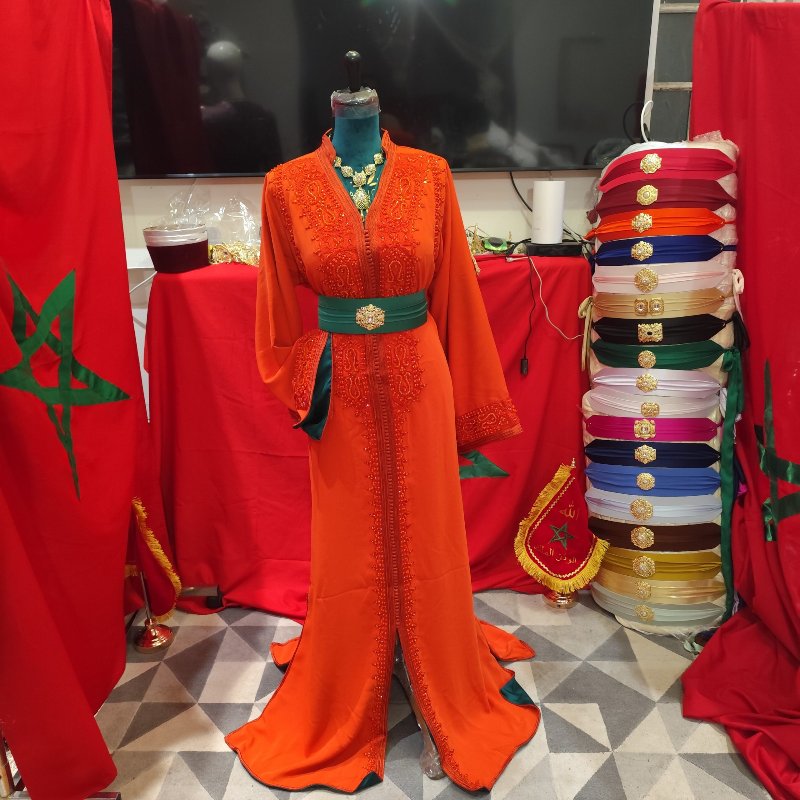 caftan marocain neuf doublé – Image 10