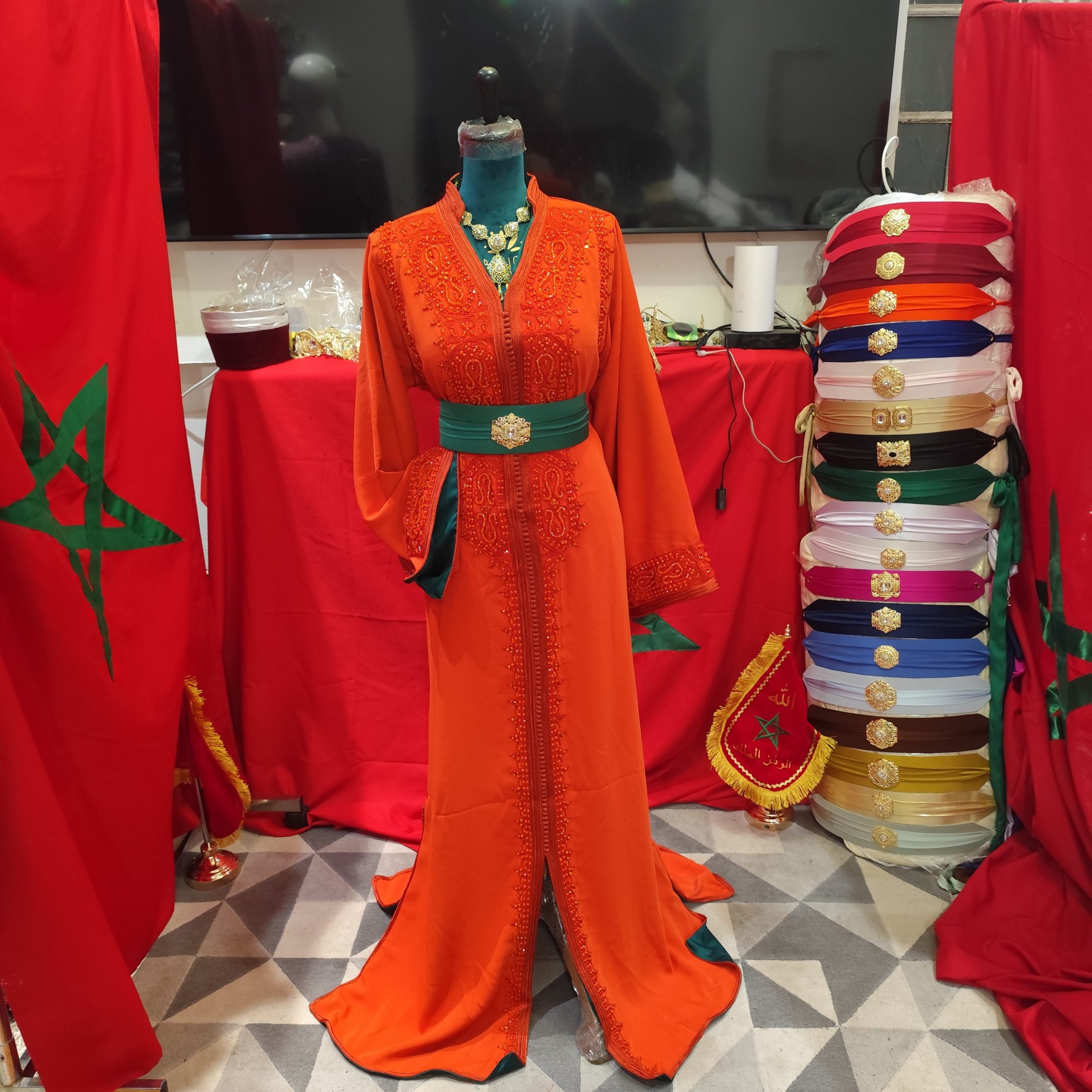 caftan marocain neuf doublé