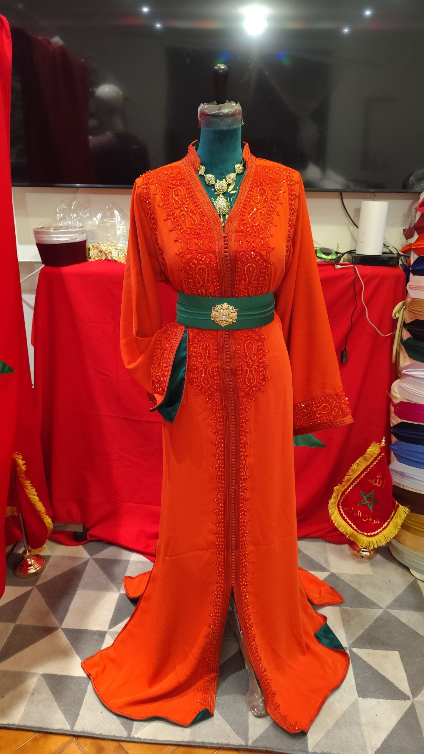 caftan marocain neuf doublé – Image 6