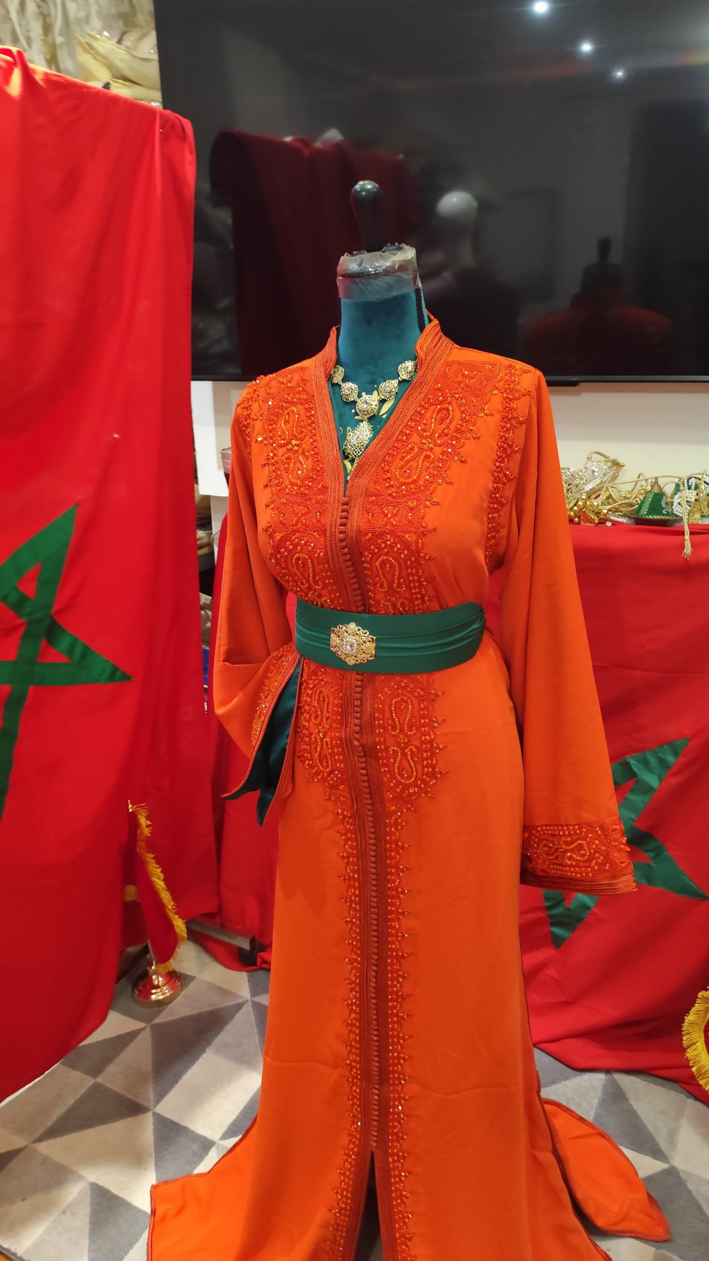 caftan marocain neuf doublé – Image 8
