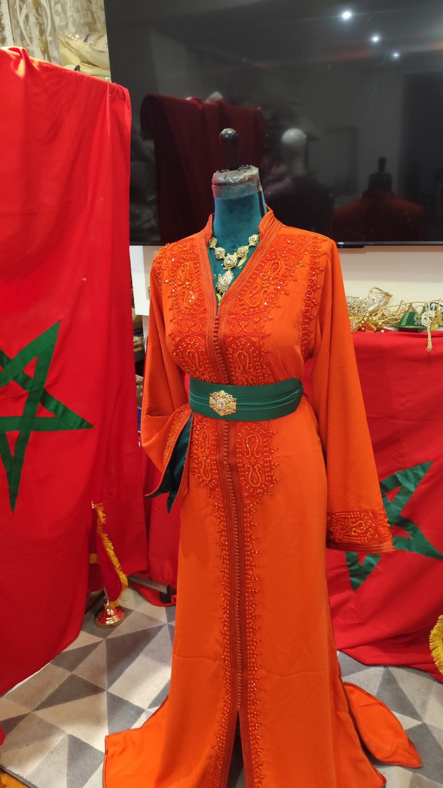caftan marocain neuf doublé – Image 4