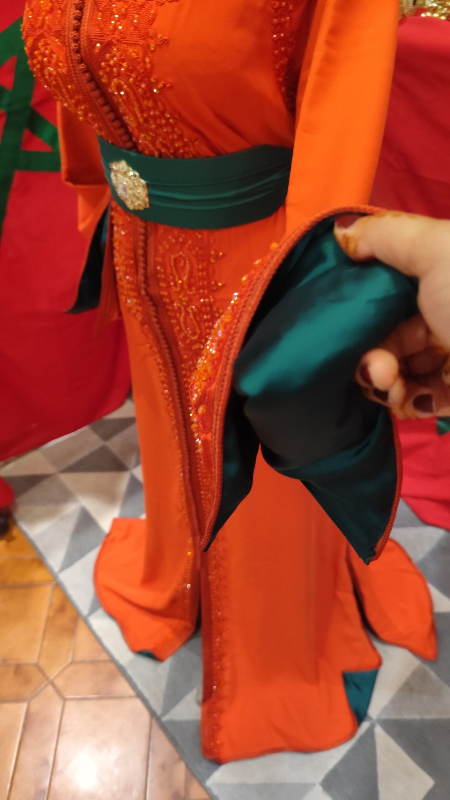 caftan marocain neuf doublé – Image 7