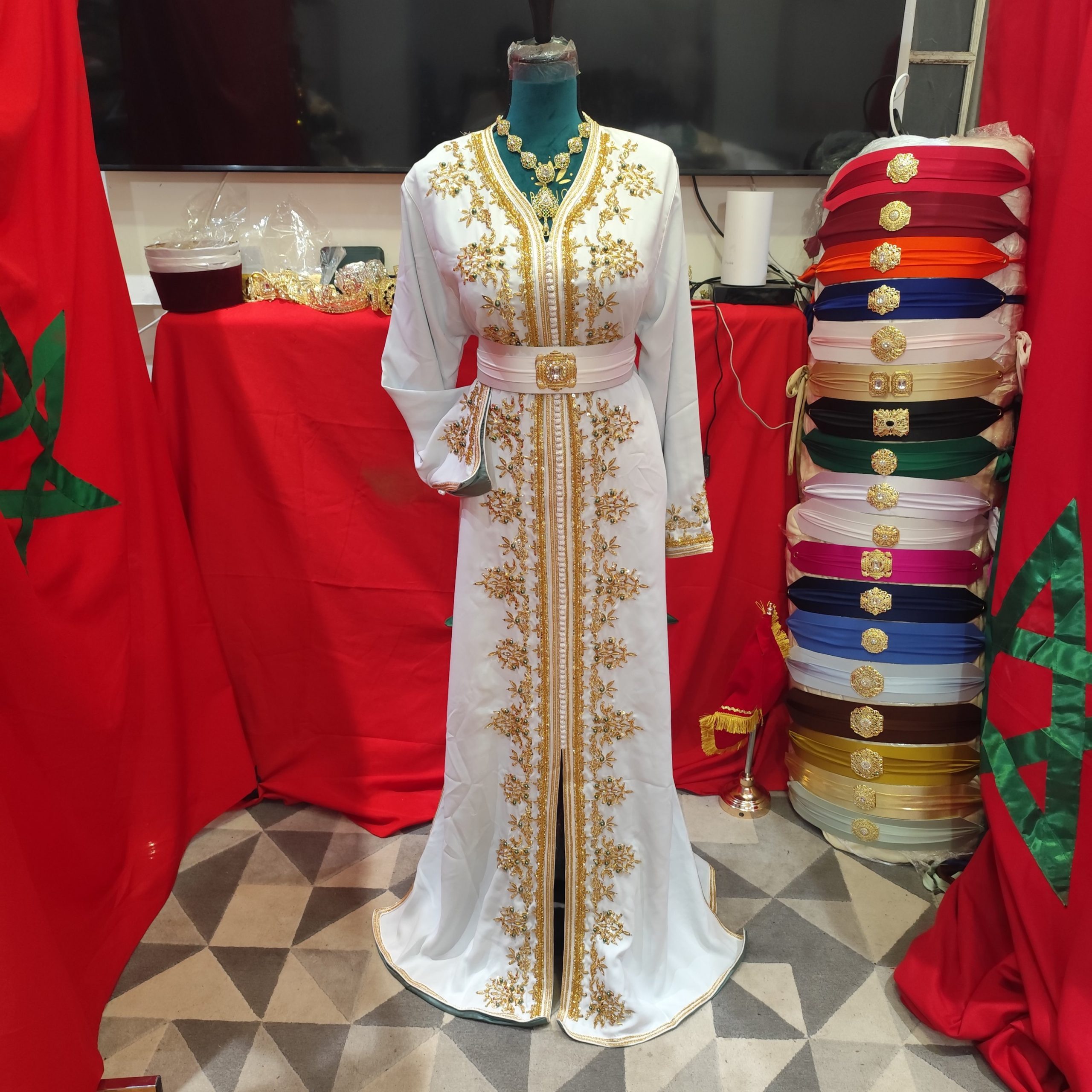 caftan marocain neuf doublé – Image 10