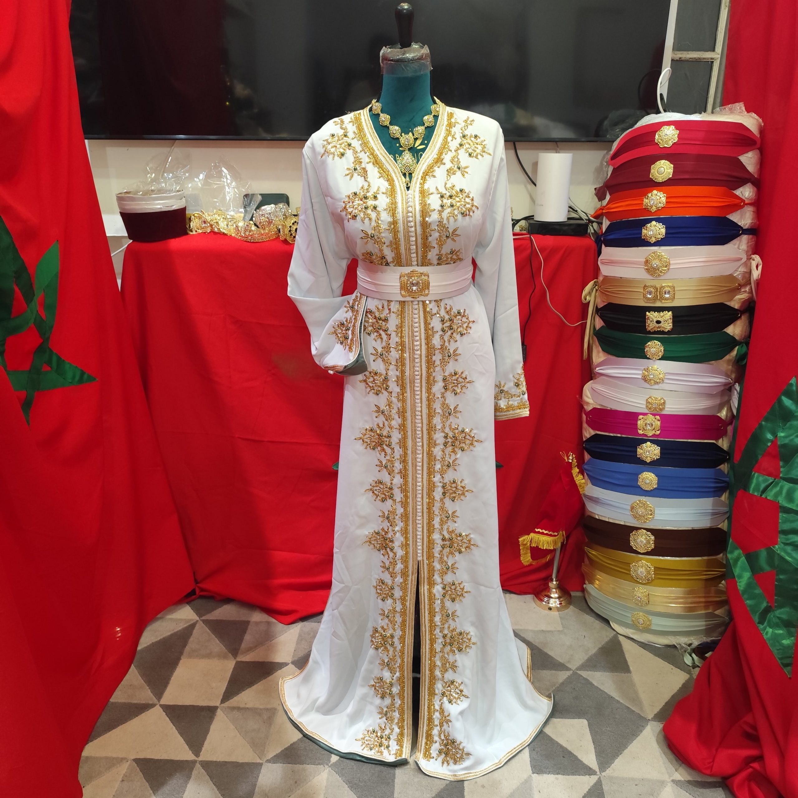 caftan marocain neuf doublé – Image 9