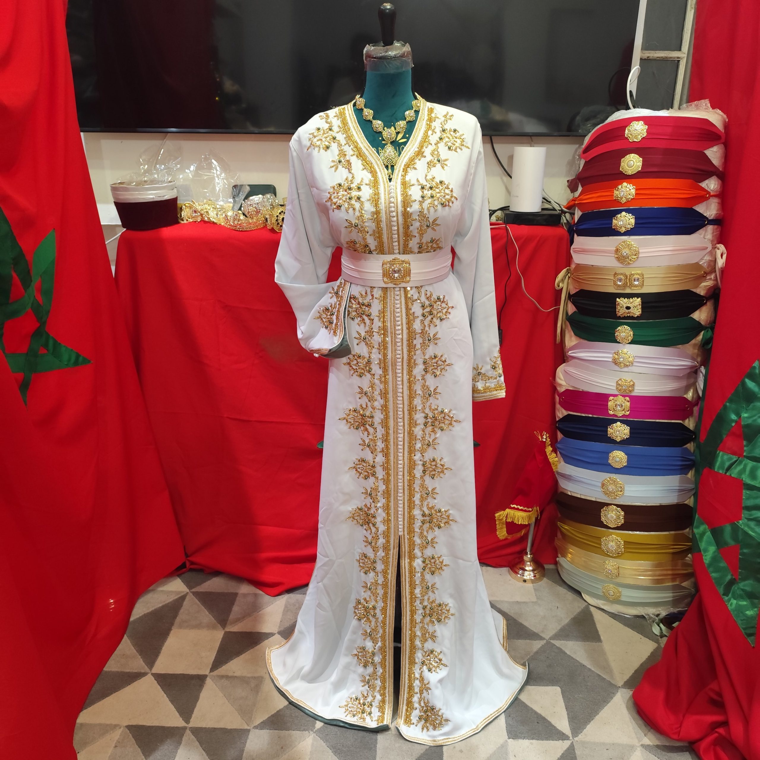 caftan marocain neuf doublé