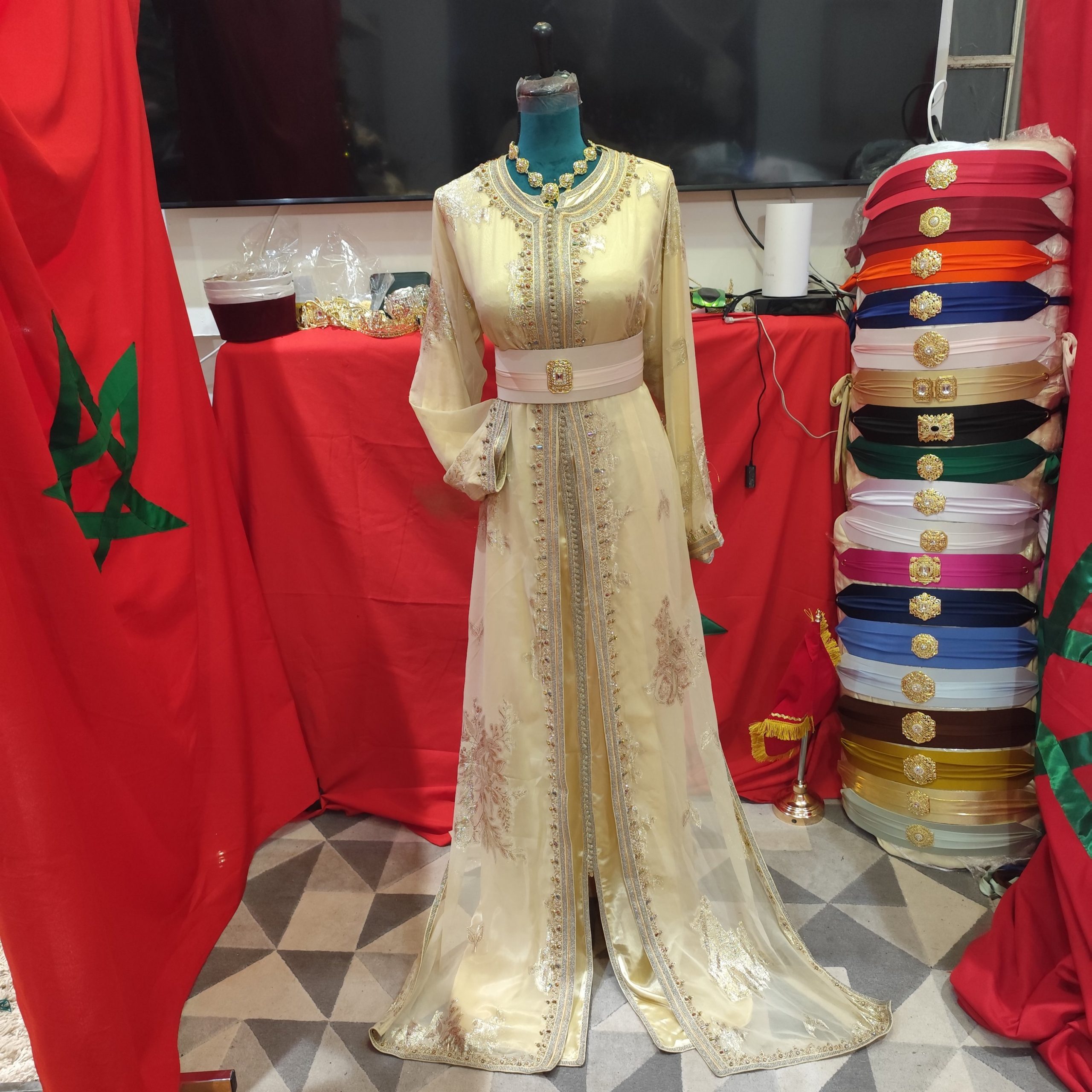 caftan marocain d occasion