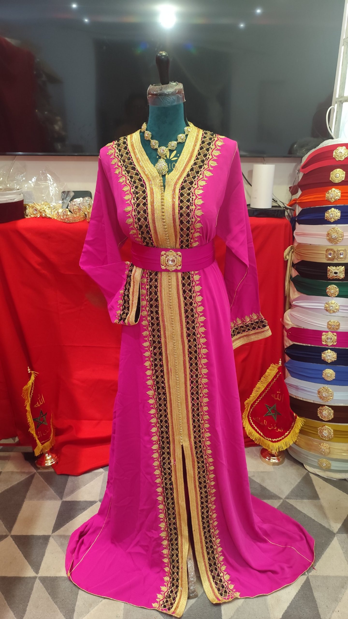caftan marocain d occasion grande taille – Image 2