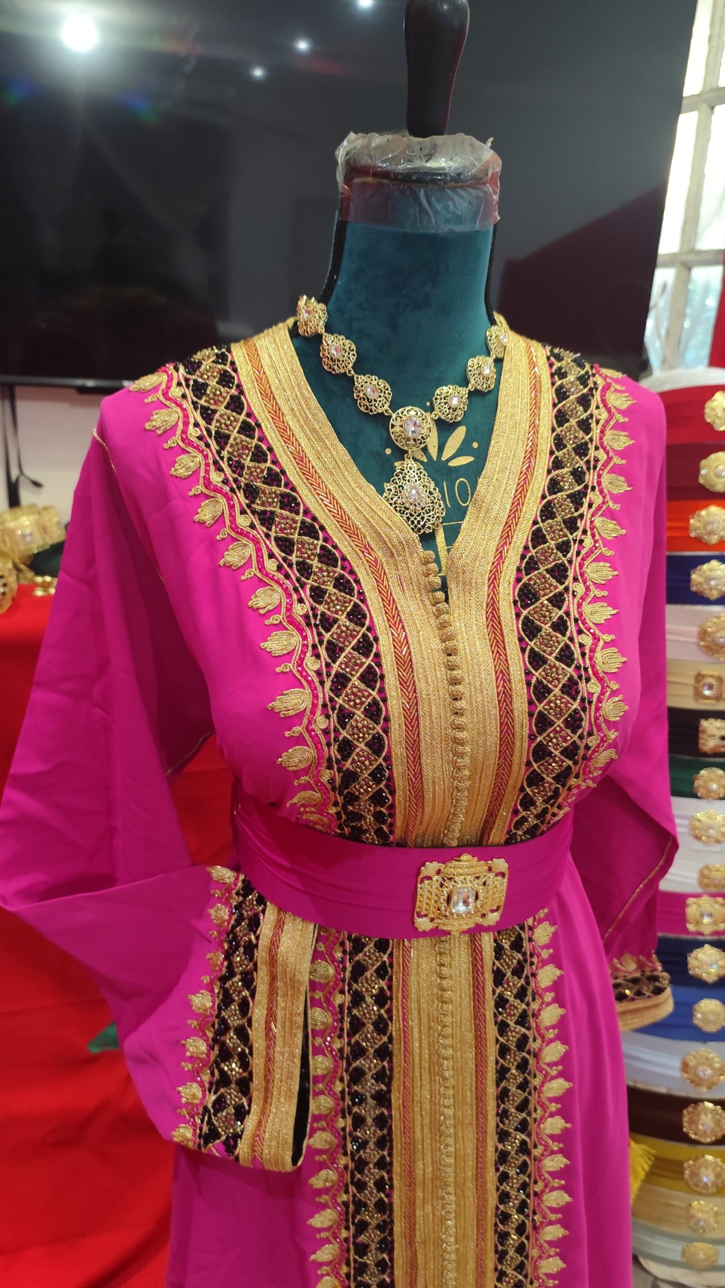 caftan marocain d occasion grande taille – Image 6