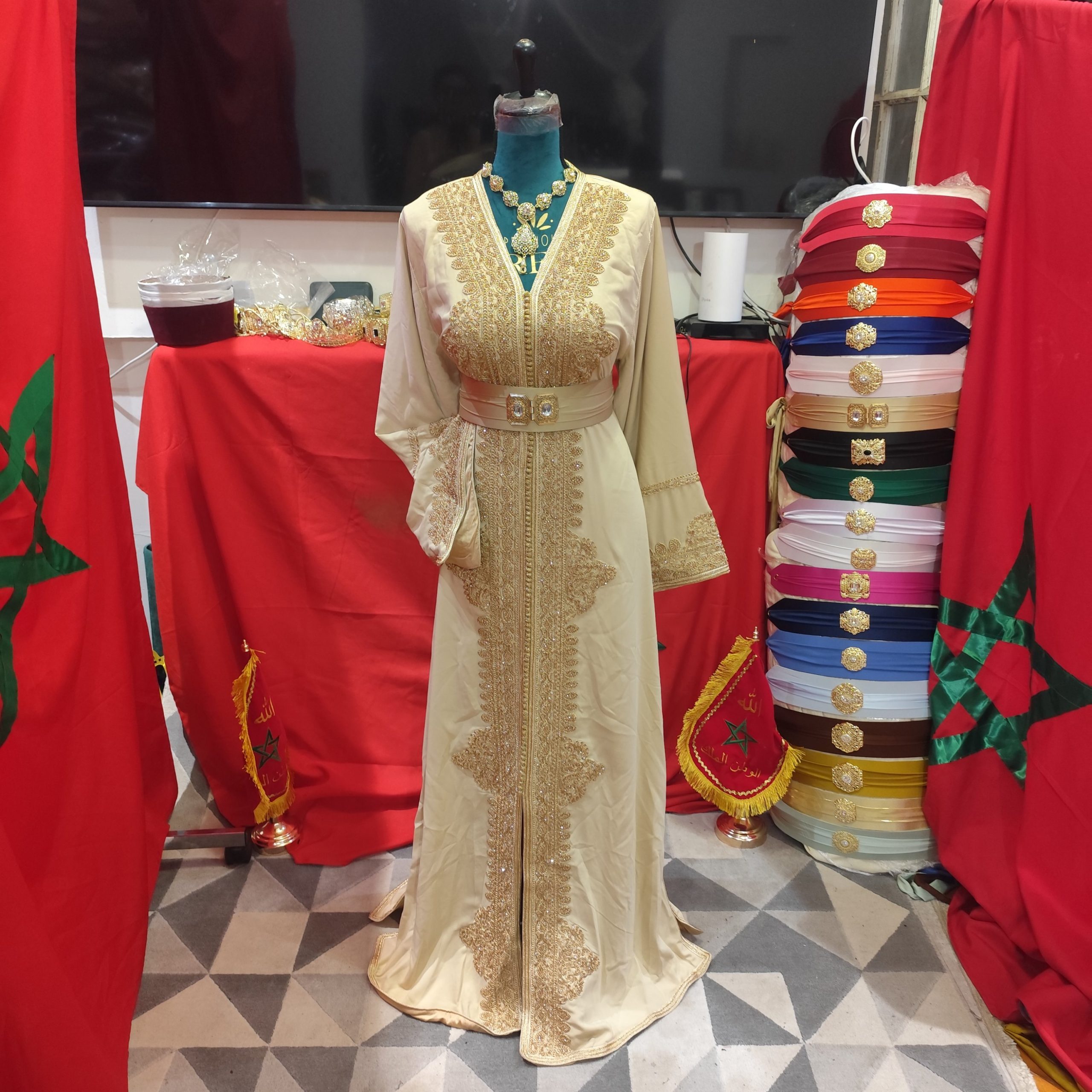 caftan marocain neuf doublé