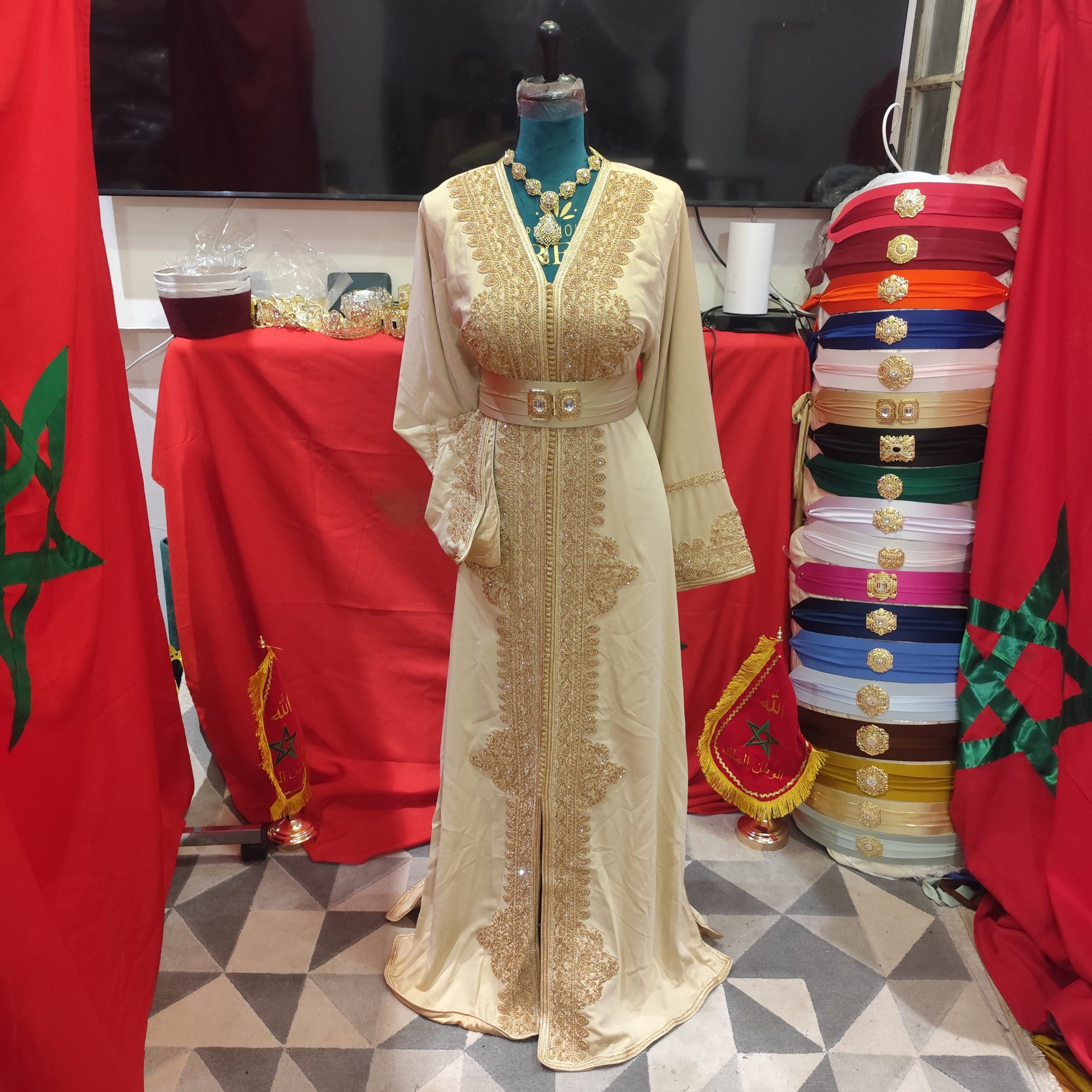 caftan marocain neuf doublé – Image 10