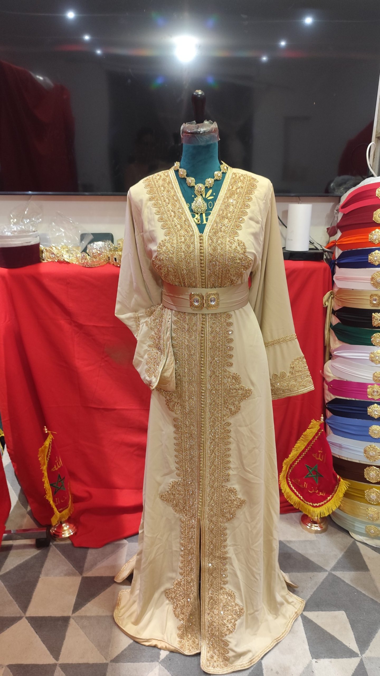 caftan marocain neuf doublé – Image 6
