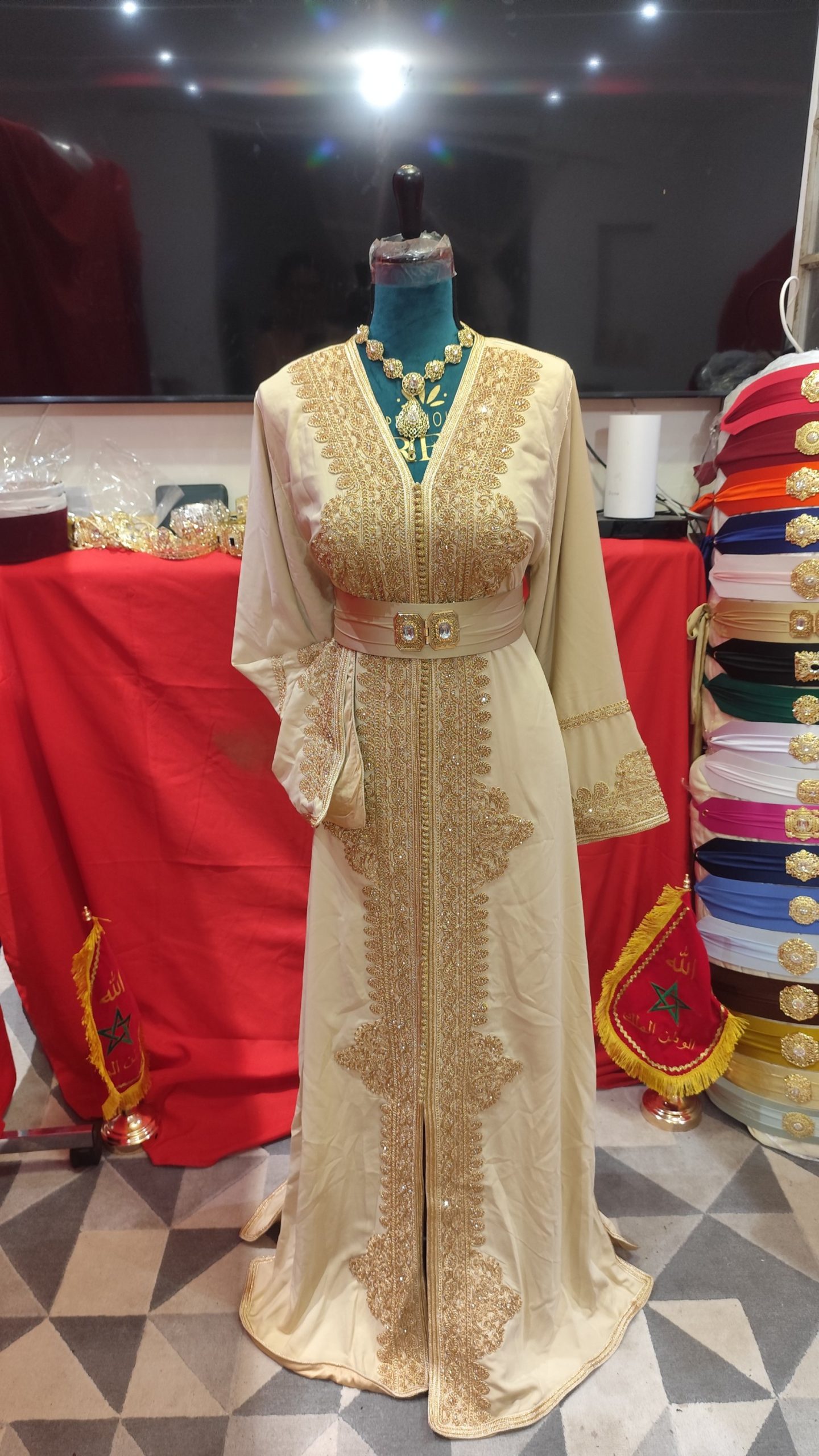caftan marocain neuf doublé – Image 9