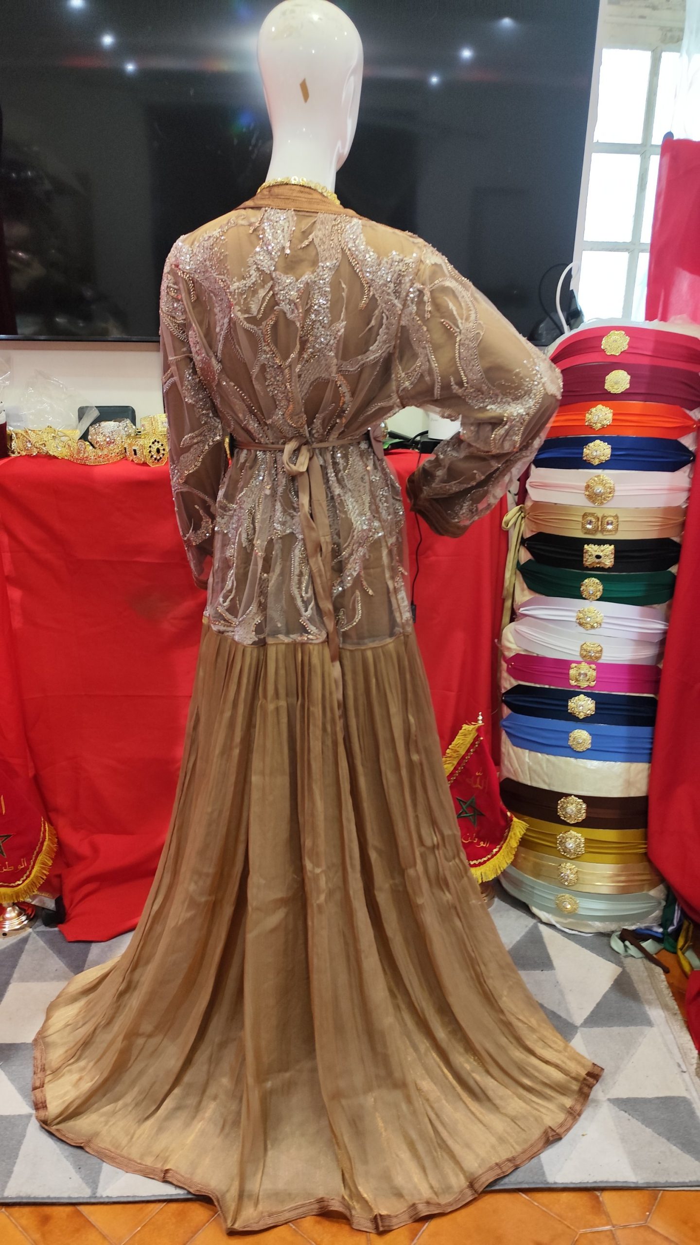 caftan marocain neuf avec ceinture – Image 12