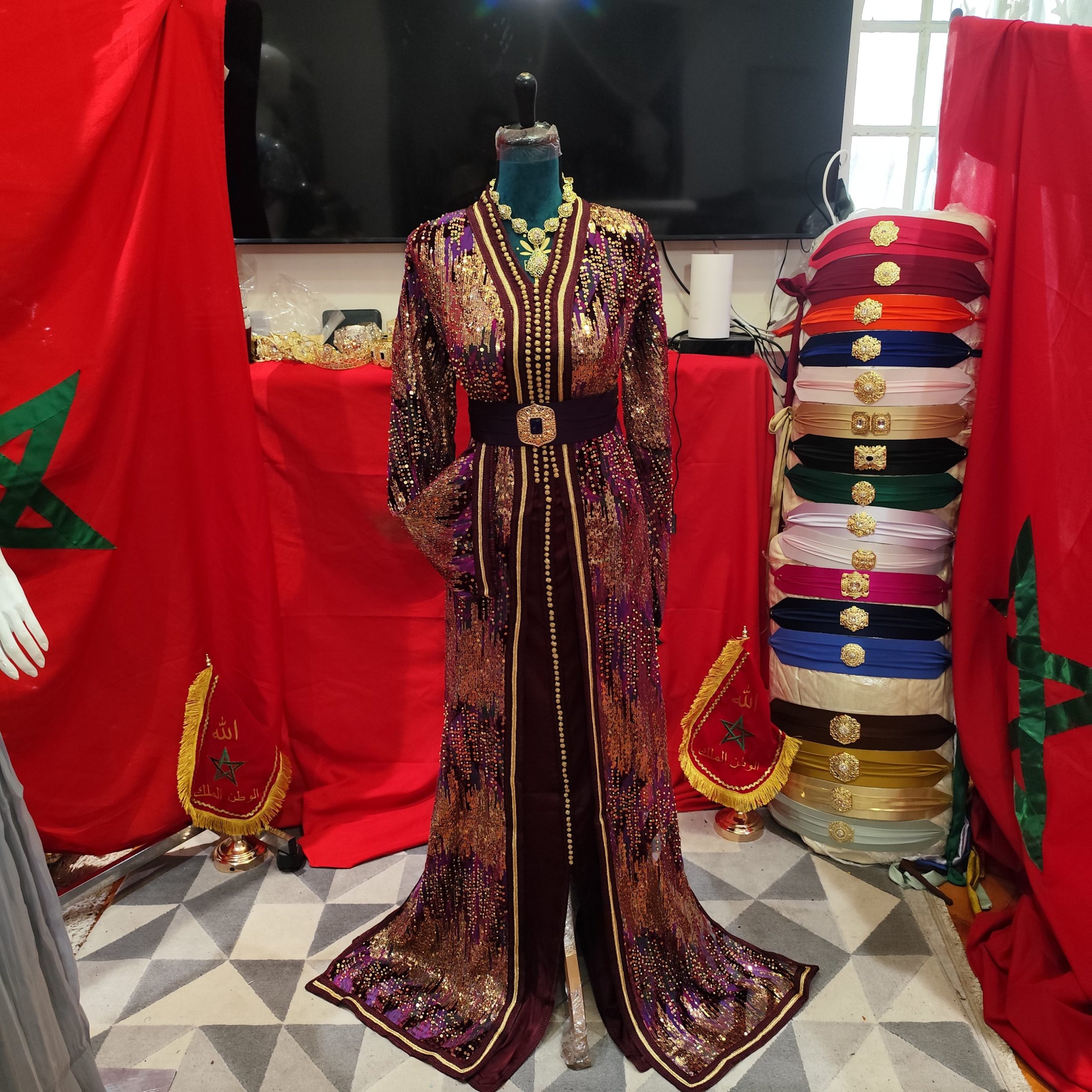 caftan marocain neuf