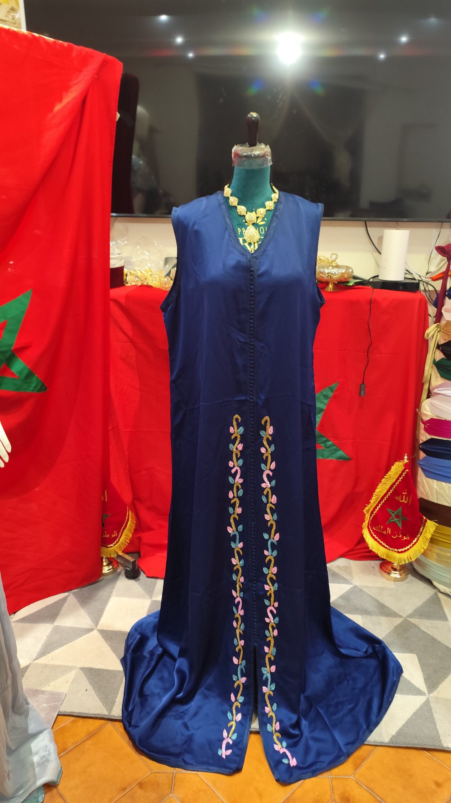 caftan marocain neuf grande taille 64cm – Image 4