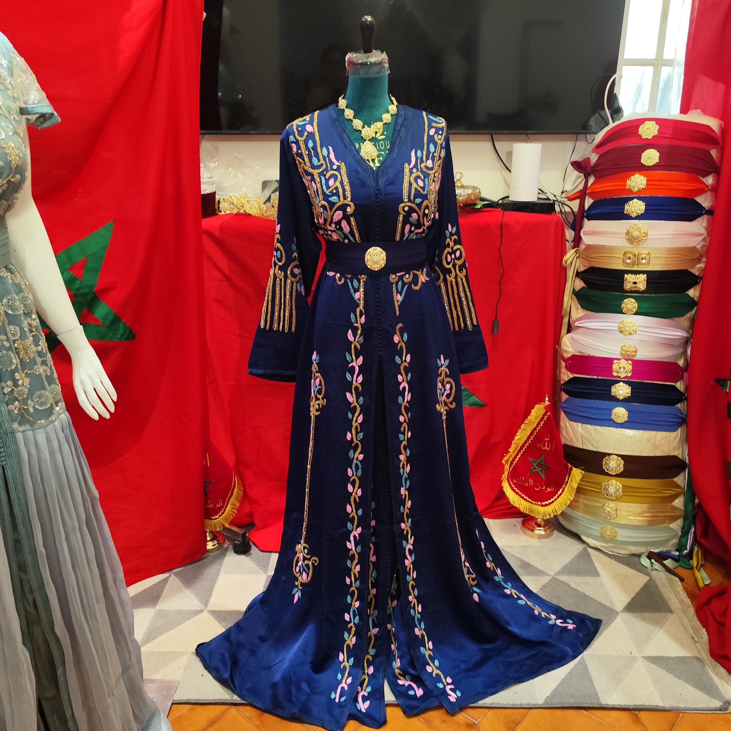 caftan marocain neuf grande taille 64cm – Image 9