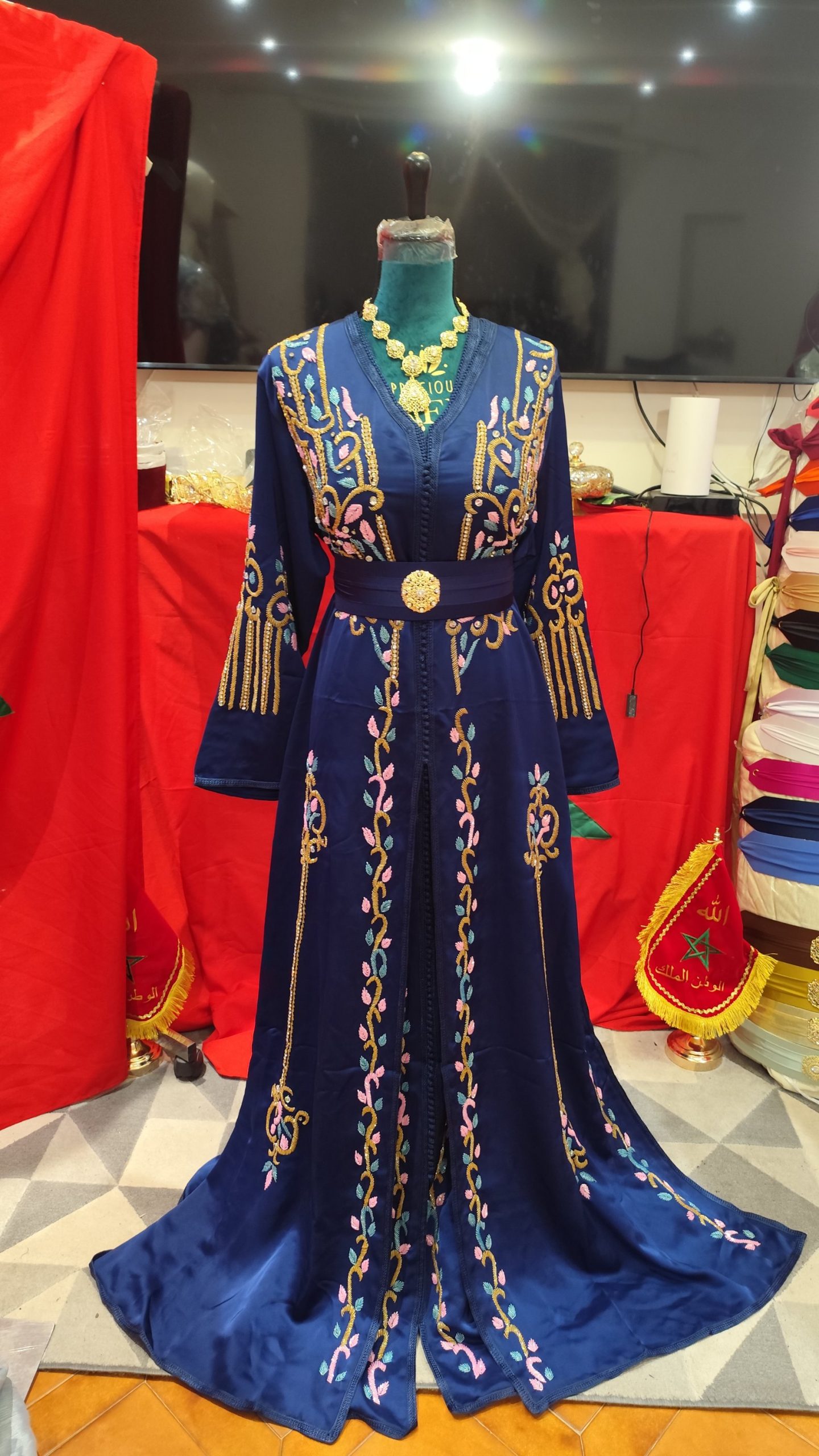 caftan marocain neuf grande taille 64cm – Image 5