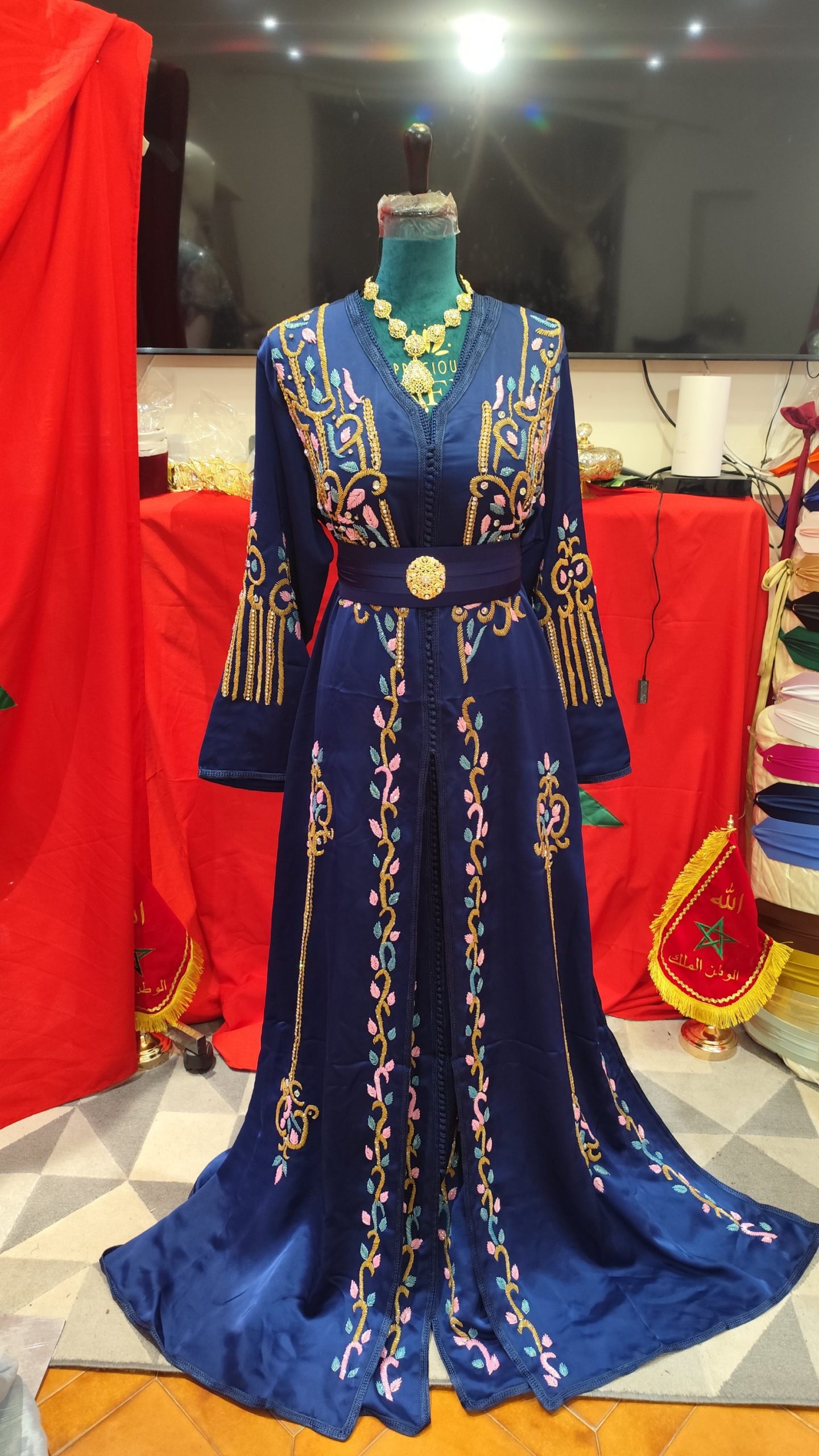 caftan marocain neuf grande taille 64cm – Image 3