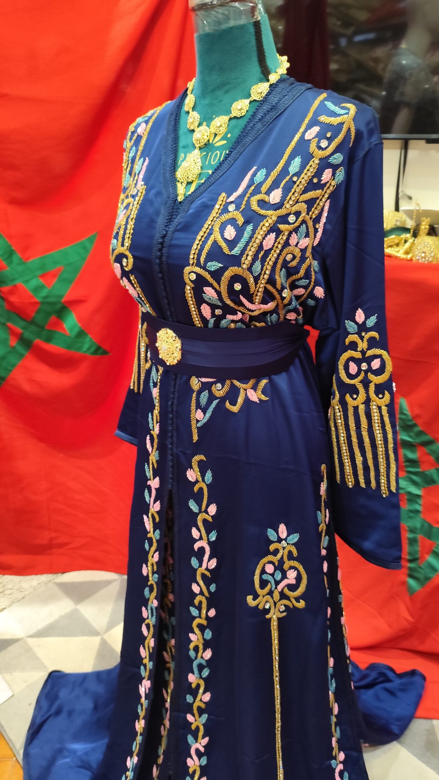 caftan marocain neuf grande taille 64cm – Image 6